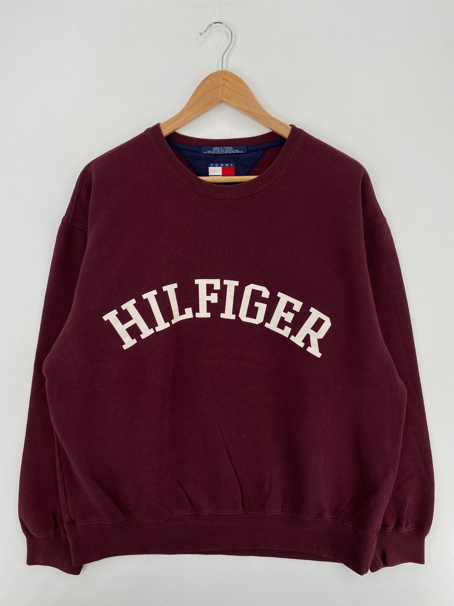 90’s TOMMY HILFIGER Size L Vintage Sweat-Shirt / A6045