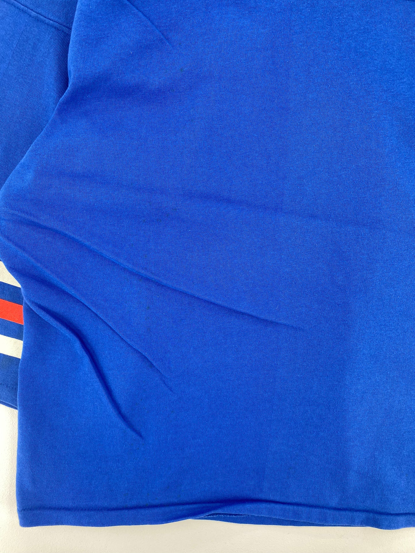 1992 NEW YORK RANGERS Made in USA Size L Vintage NHL Game Shirt / A1725