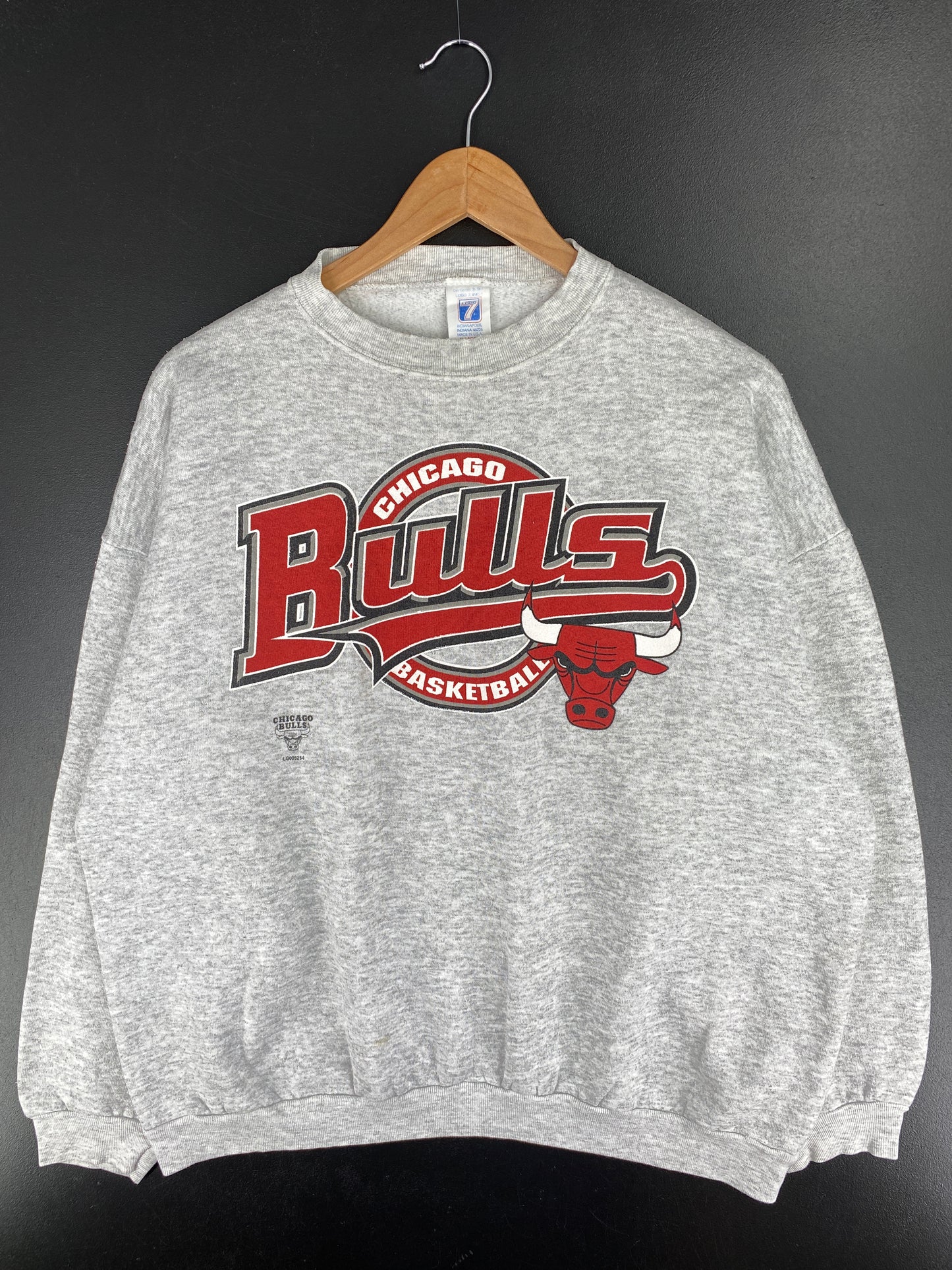90's CHICAGO BULLS Made in USA Size XL Vintage NBA Sweat-Shirt / A6056