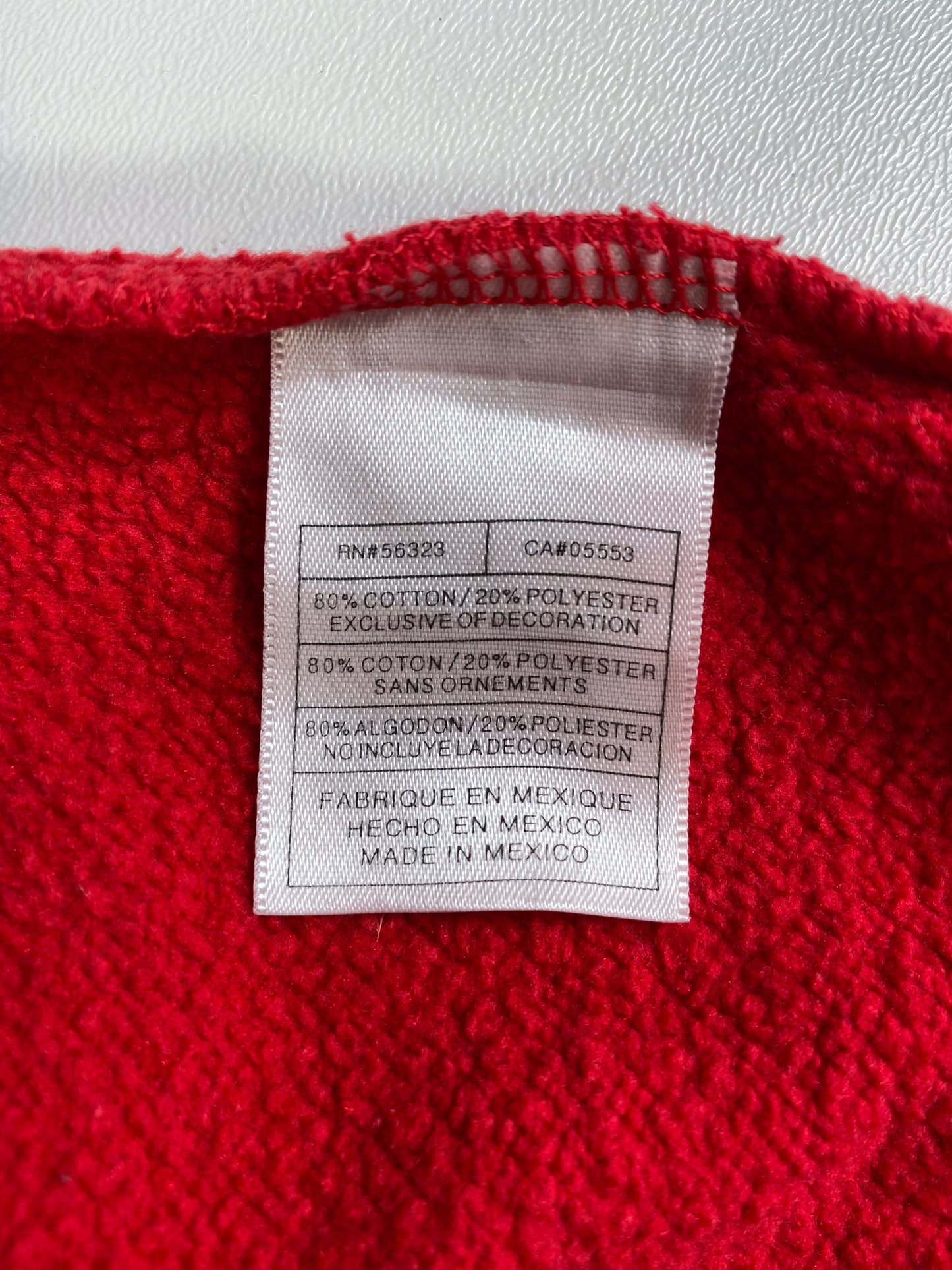 00' NIKE WISCONSIN Size XL Vintage College Sweat-Shirt / A1873