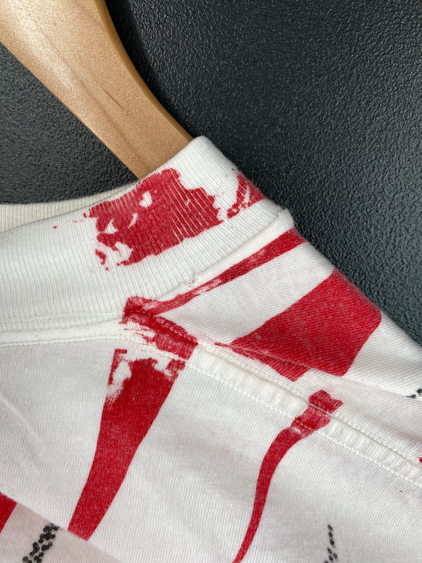 90's GEORGIA BULLDOGS Size XL Vintage College T- Shirt / A1884