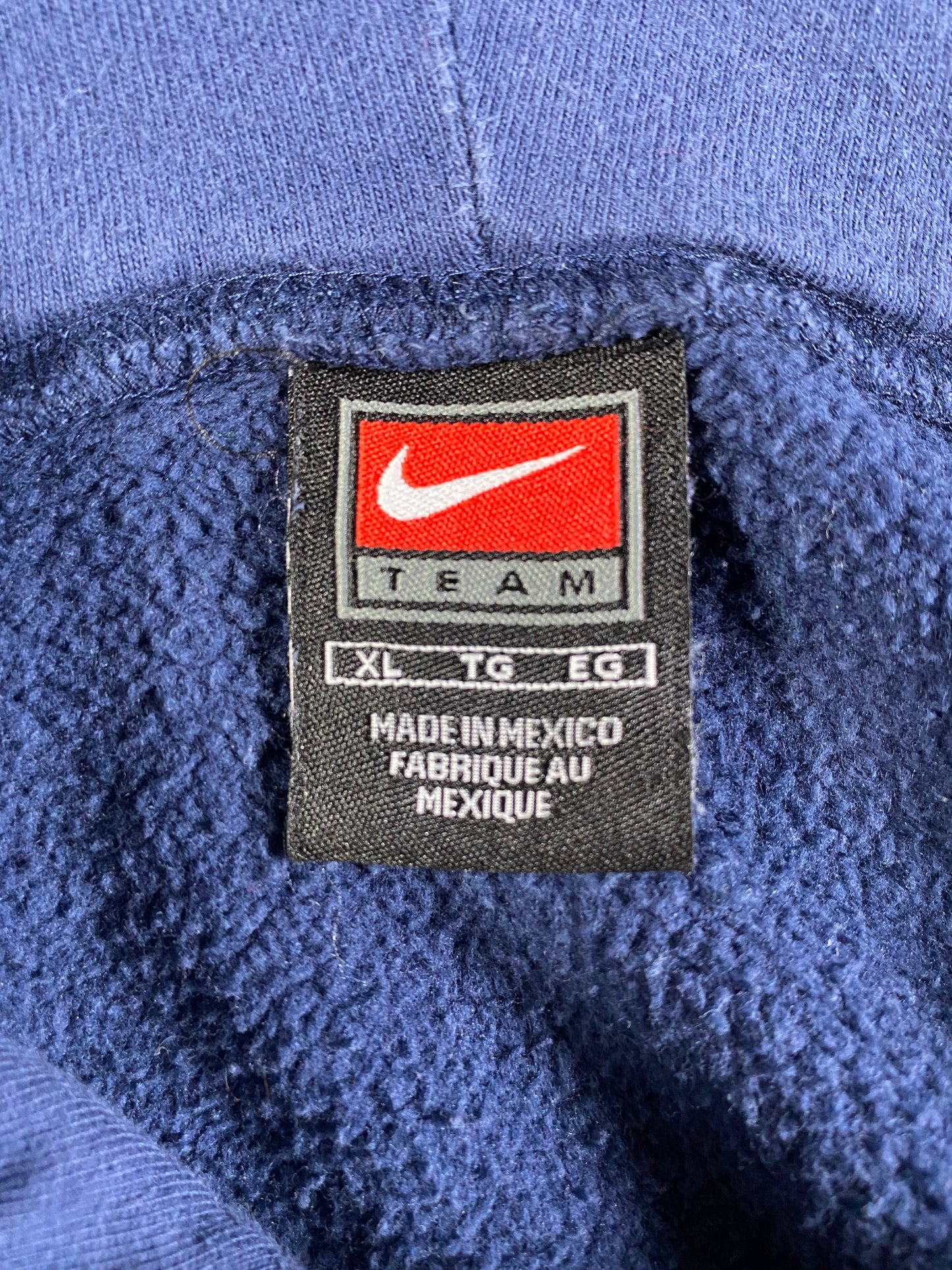 00' NIKE MICHIGAN Size XL Vintage College Hoodie Sweat-Shirt / A1917
