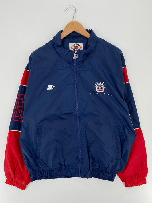 90’s STARTER x NEW YORK RANGERS Size L NHL Nylon Jacket  / A1939
