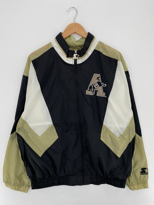 90’s STARTER x ARMY Size L College Nylon Jacket  / A1940