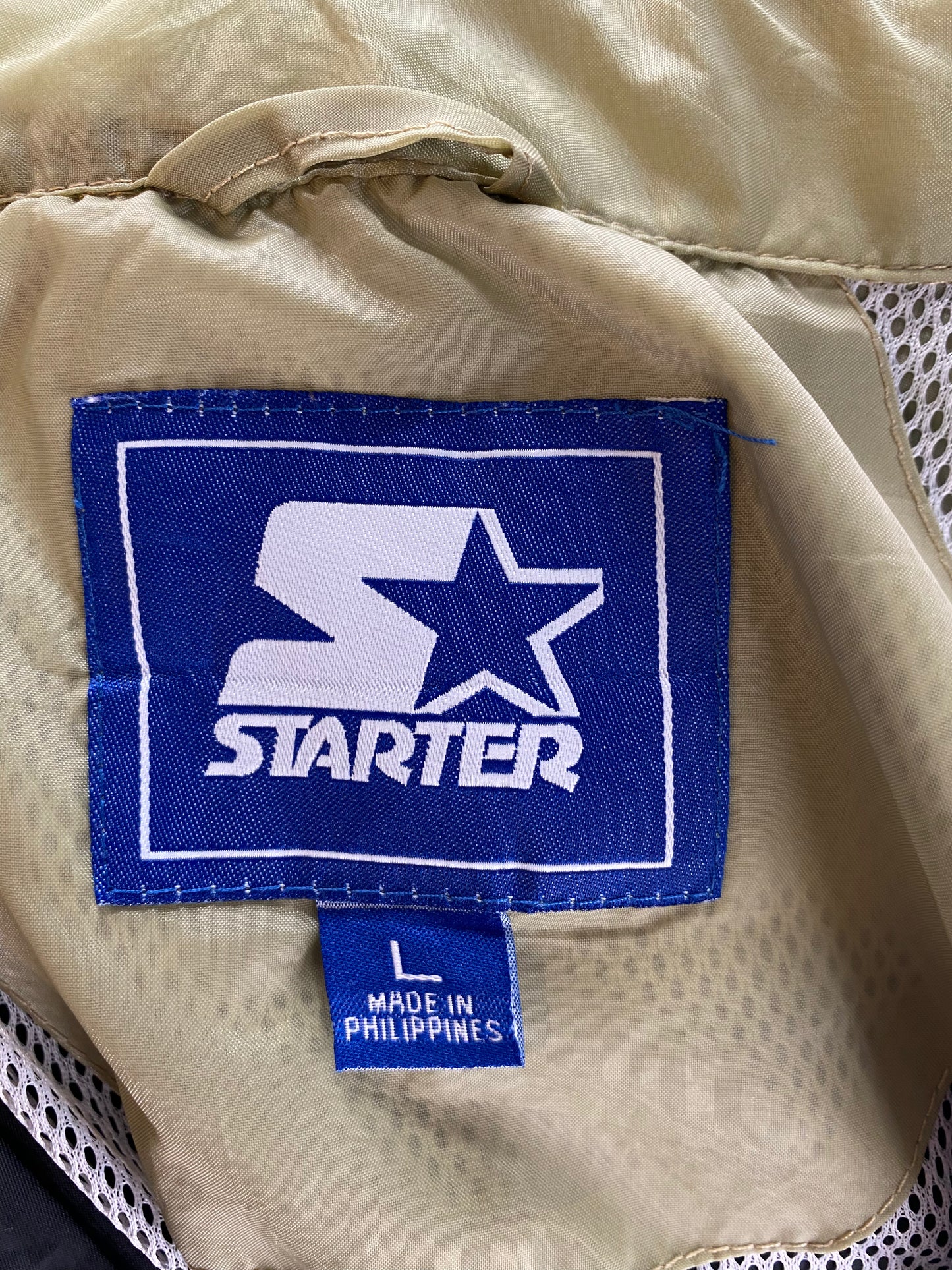 90’s STARTER x ARMY Size L College Nylon Jacket / A1940