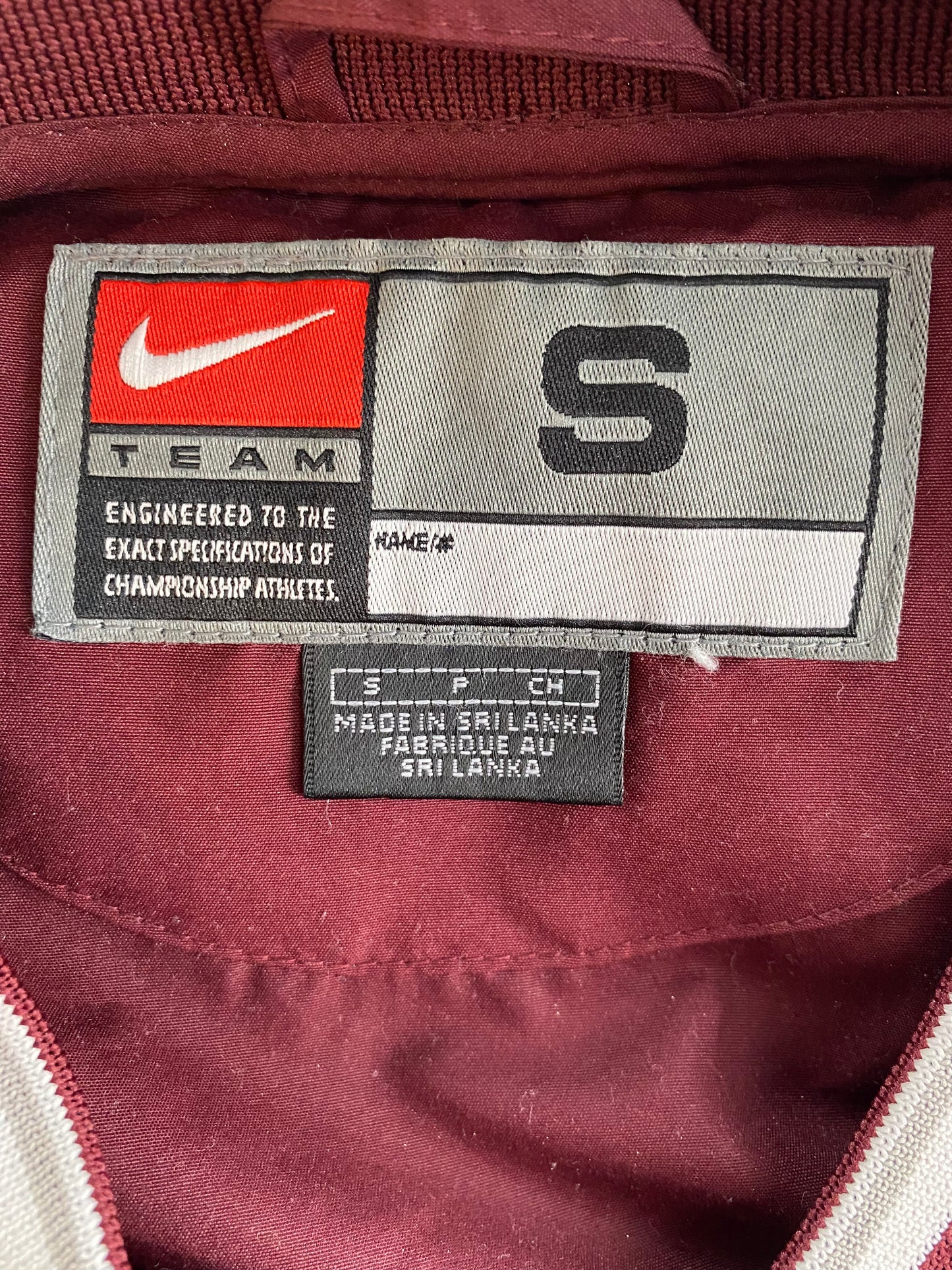 00' NIKE TEXAS A&M Size S Vintage College Nylon Jacket  / A1942