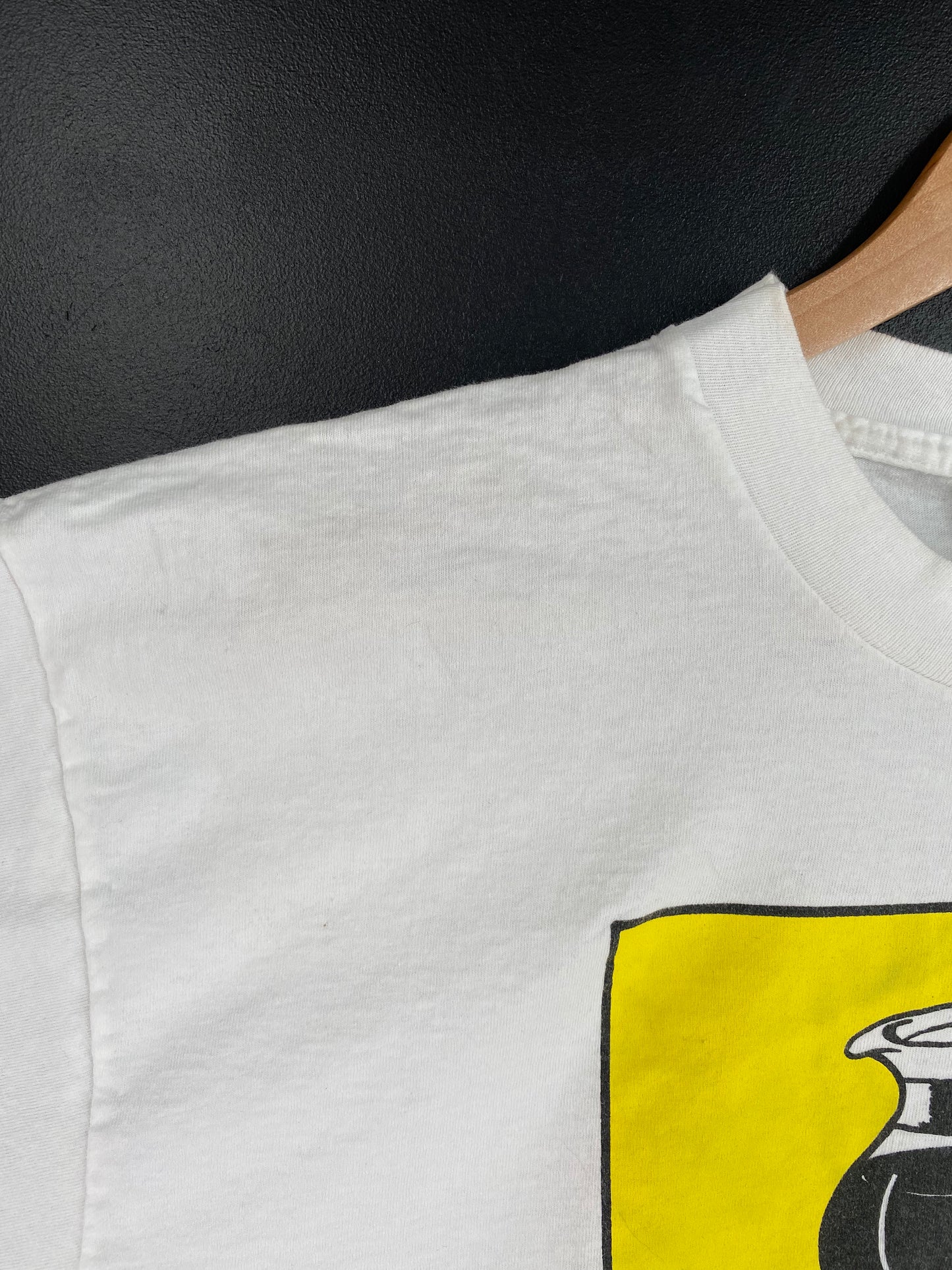 90's BANNERMAN COFFEE WORSHIP Made in USA Size XL Vintage T-Shirt / A2063