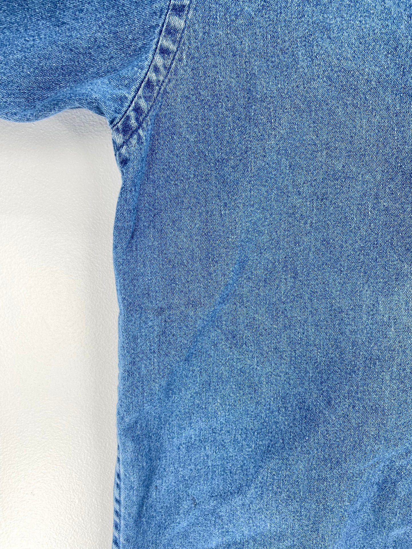 90's DISNEY MICKEY Size L Vintage Button-Down Shirt / E1228