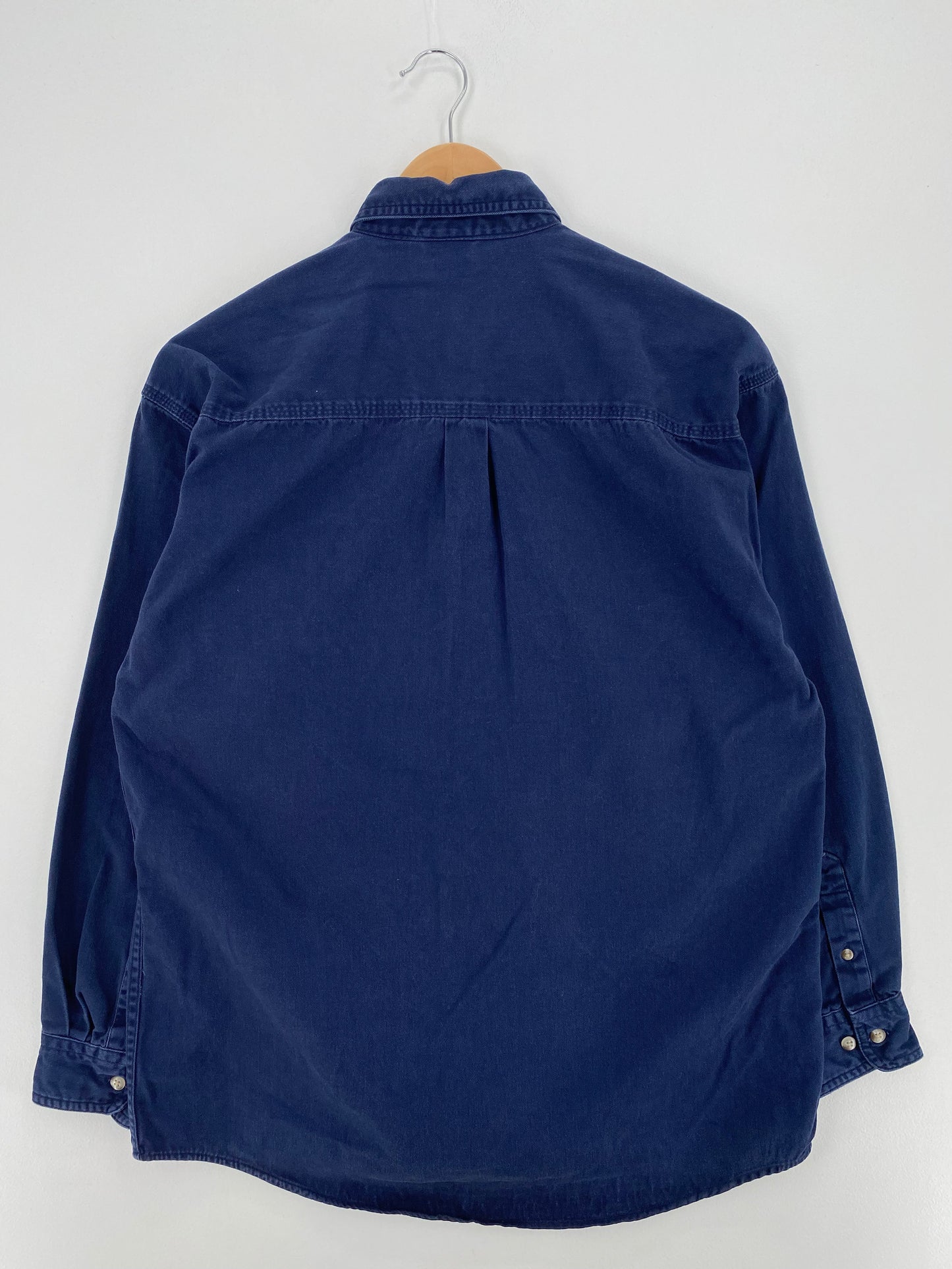 00’ DISNEY WINNIE THE POOH Size No Tag (Approx.M) Vintage Button-Down Shirt / E3600B