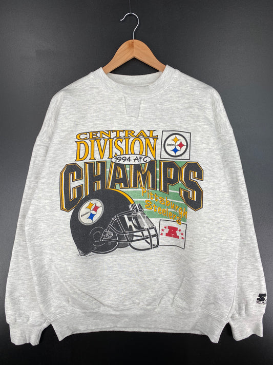 1994 STARTER x PITTSBURGH STEELERS Size XL Vintage NFL Sweat-shirt / A2127