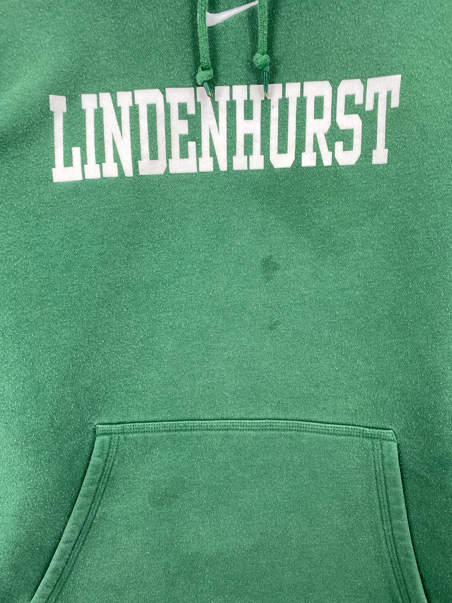 00’ NIKE LINDENHURST Size XL Vintage High School Hoodie Sweat-Shirt / A6658