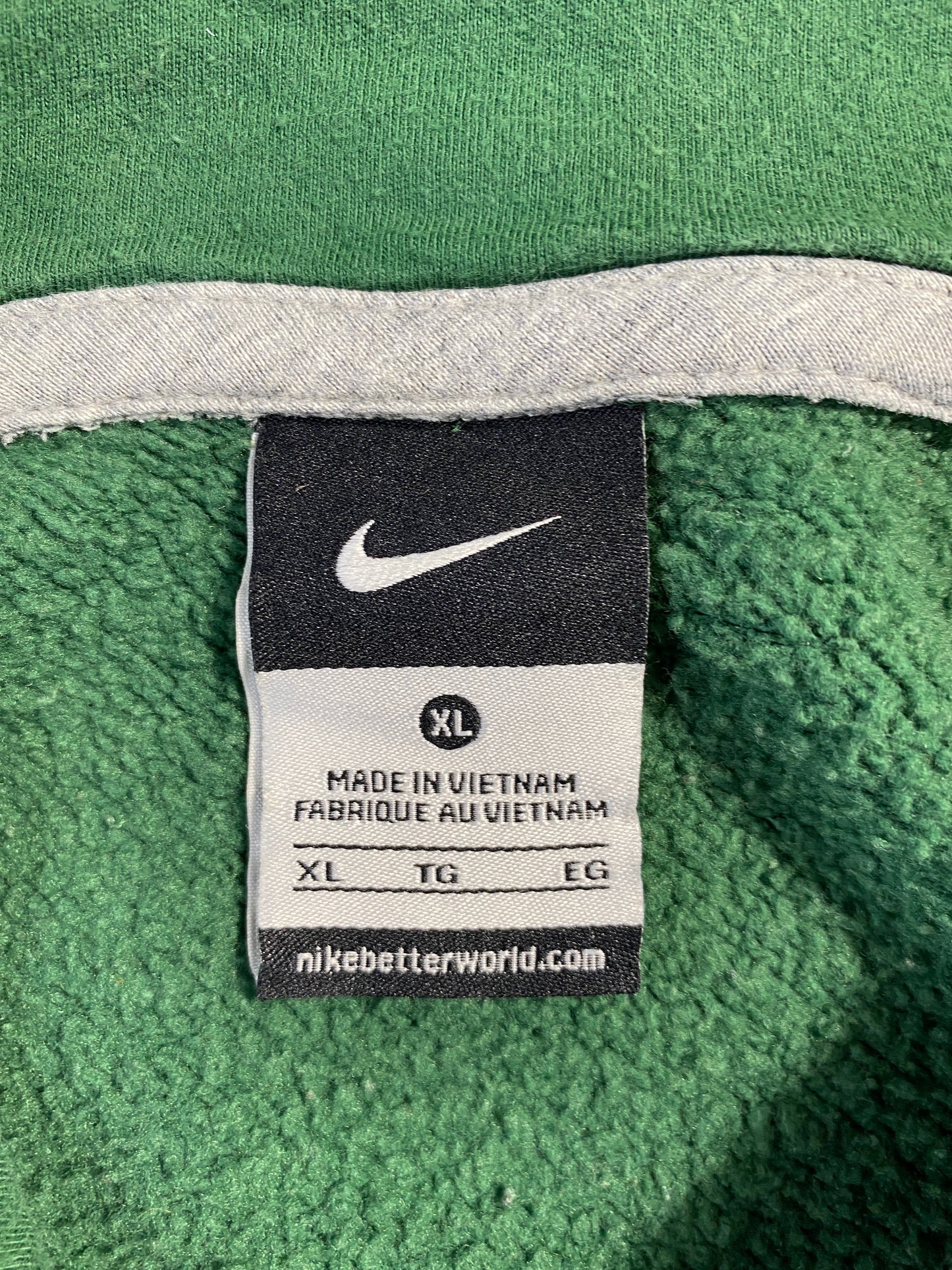 00’ NIKE LINDENHURST Size XL Vintage High School Hoodie Sweat-Shirt / A6658