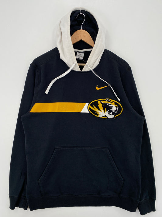 00’ NIKE MISSOURI Size M Vintage College Hoodie Sweat-Shirt / A6655