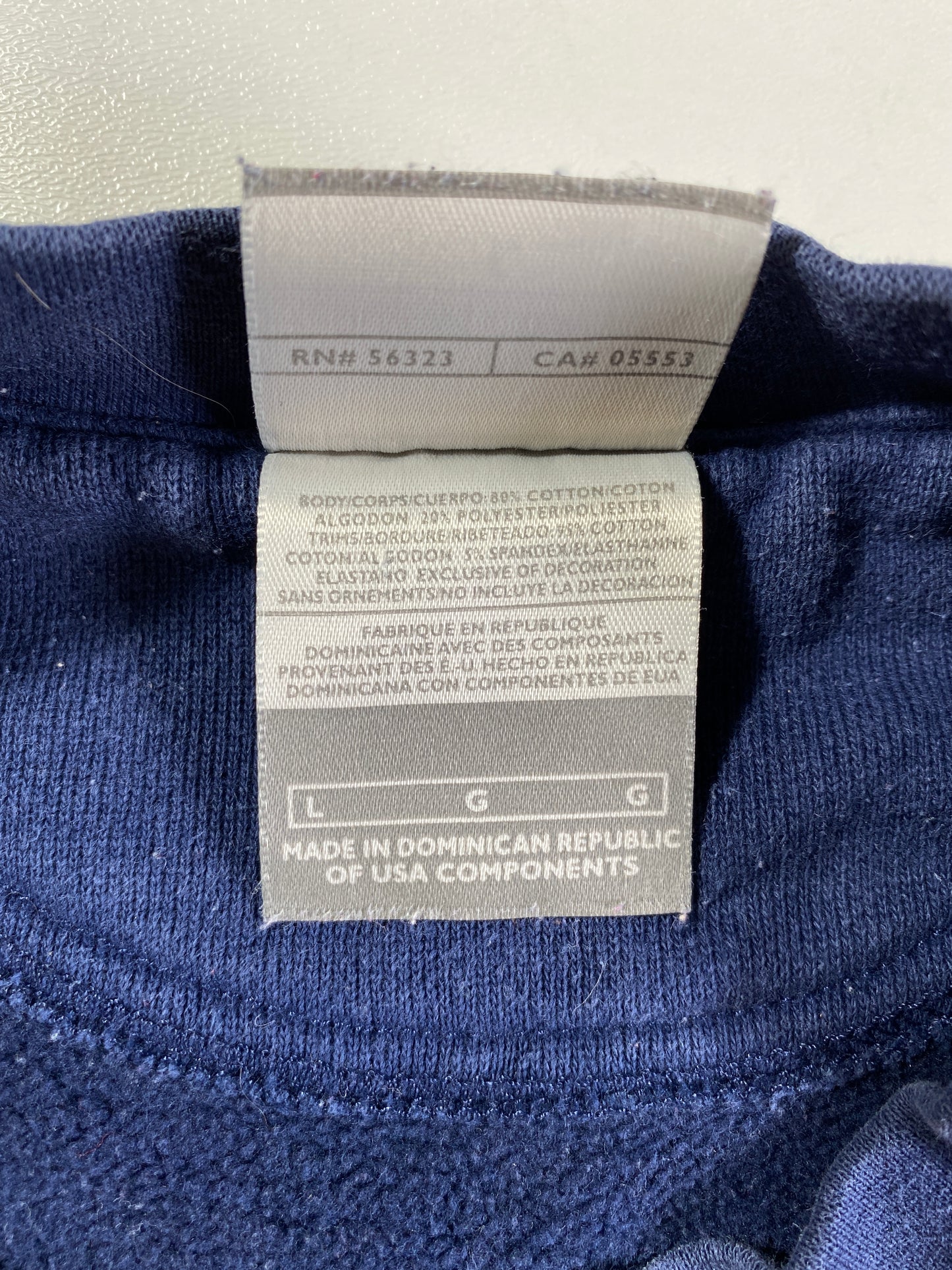 00' NIKE SYRACUSE FOOTBALL Size L Vintage College Sweat-Shirt / A6653