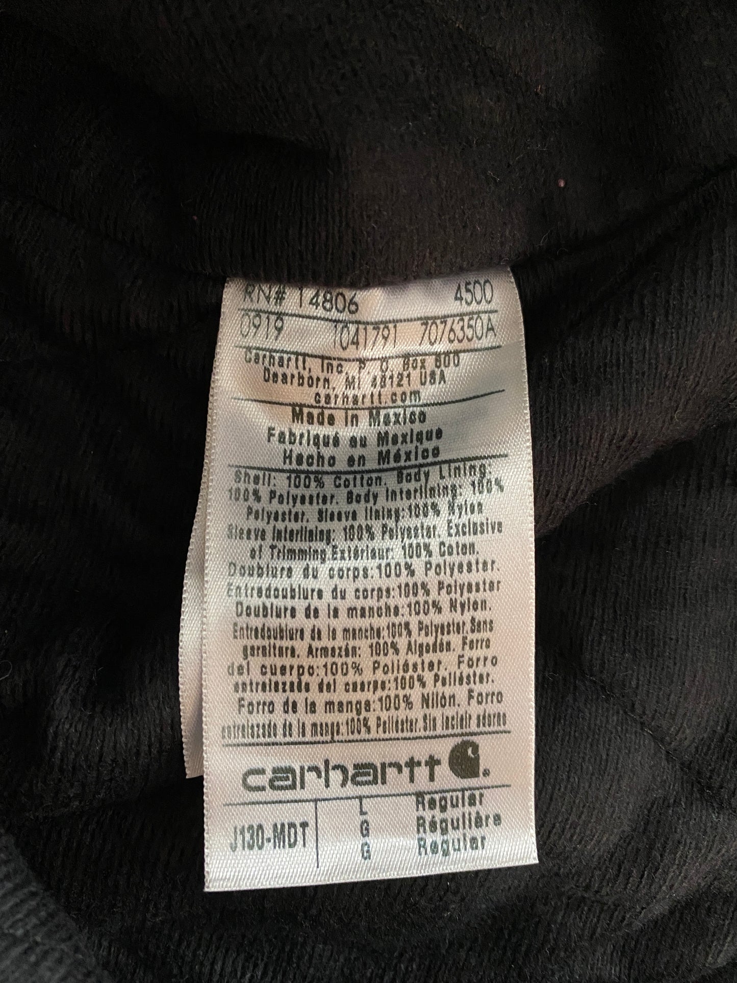 .Vintage CARHARTT Size L Duck Jacket / E4027J