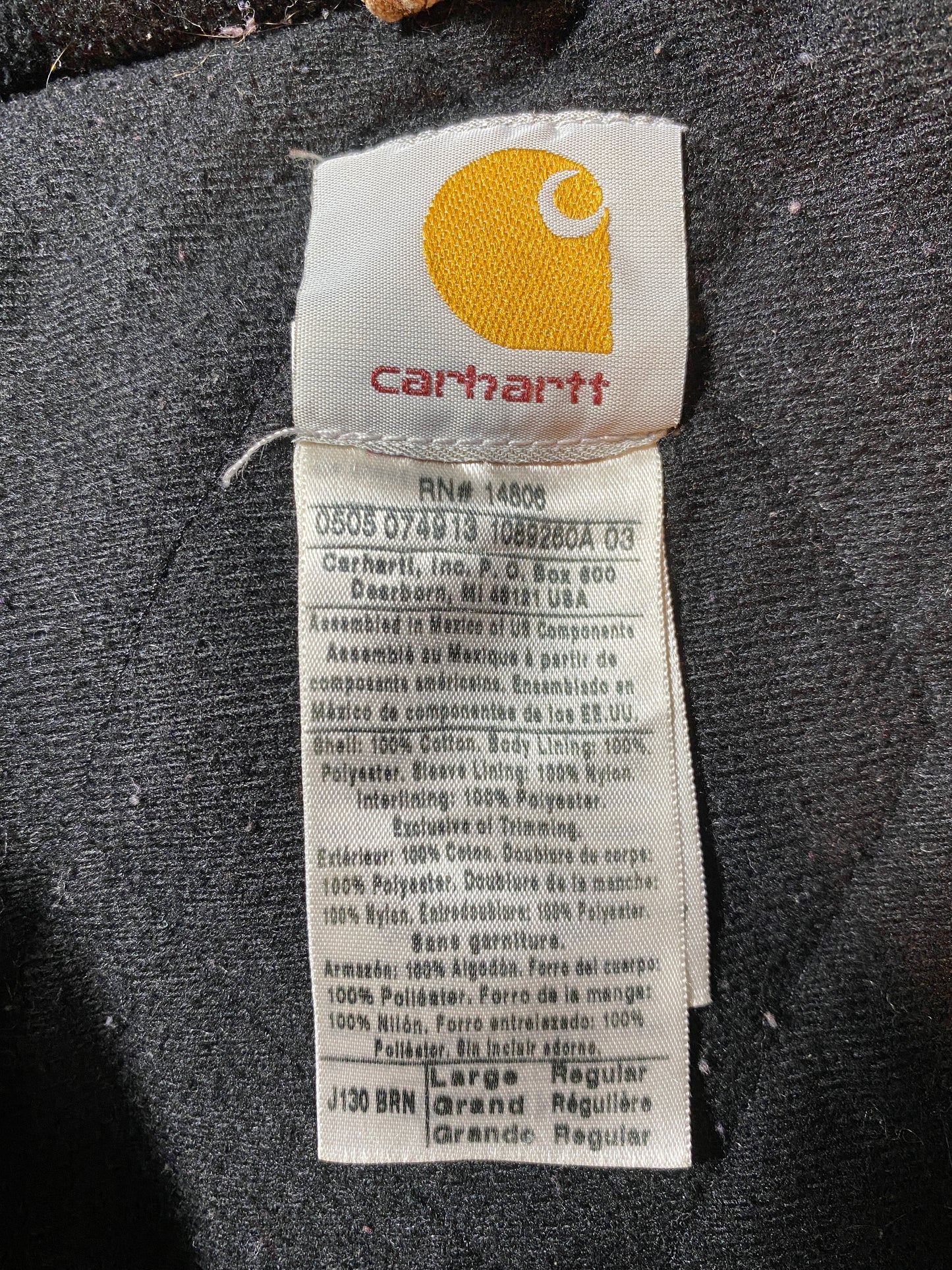 Vintage CARHARTT Size L Duck Jacket / E4028J