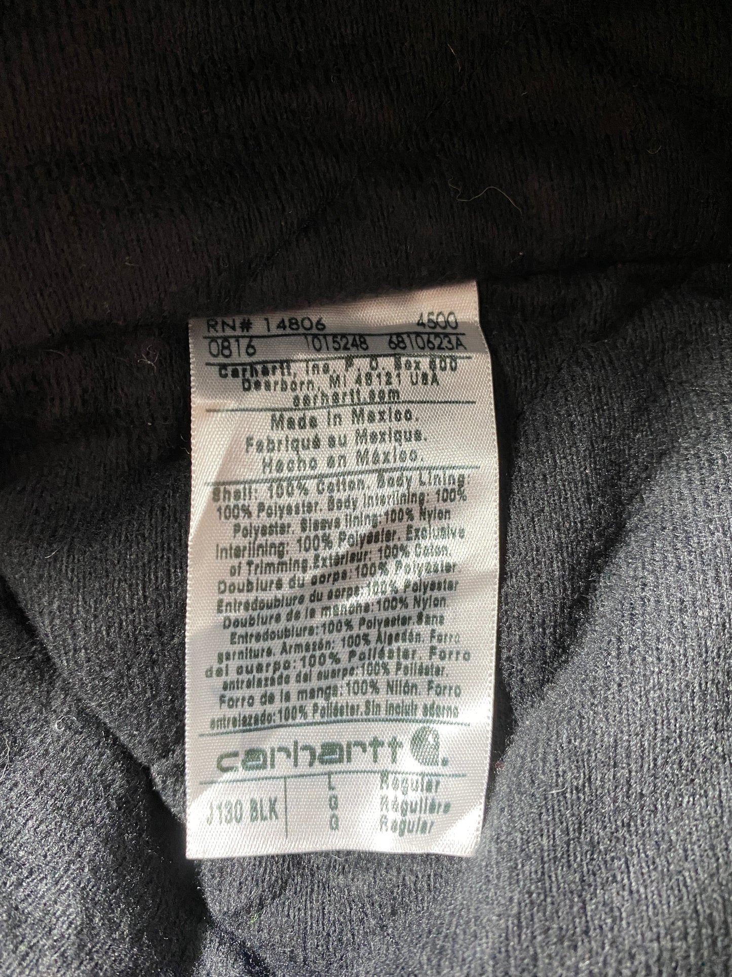 Vintage CARHARTT Size L Duck Jacket / E4032J