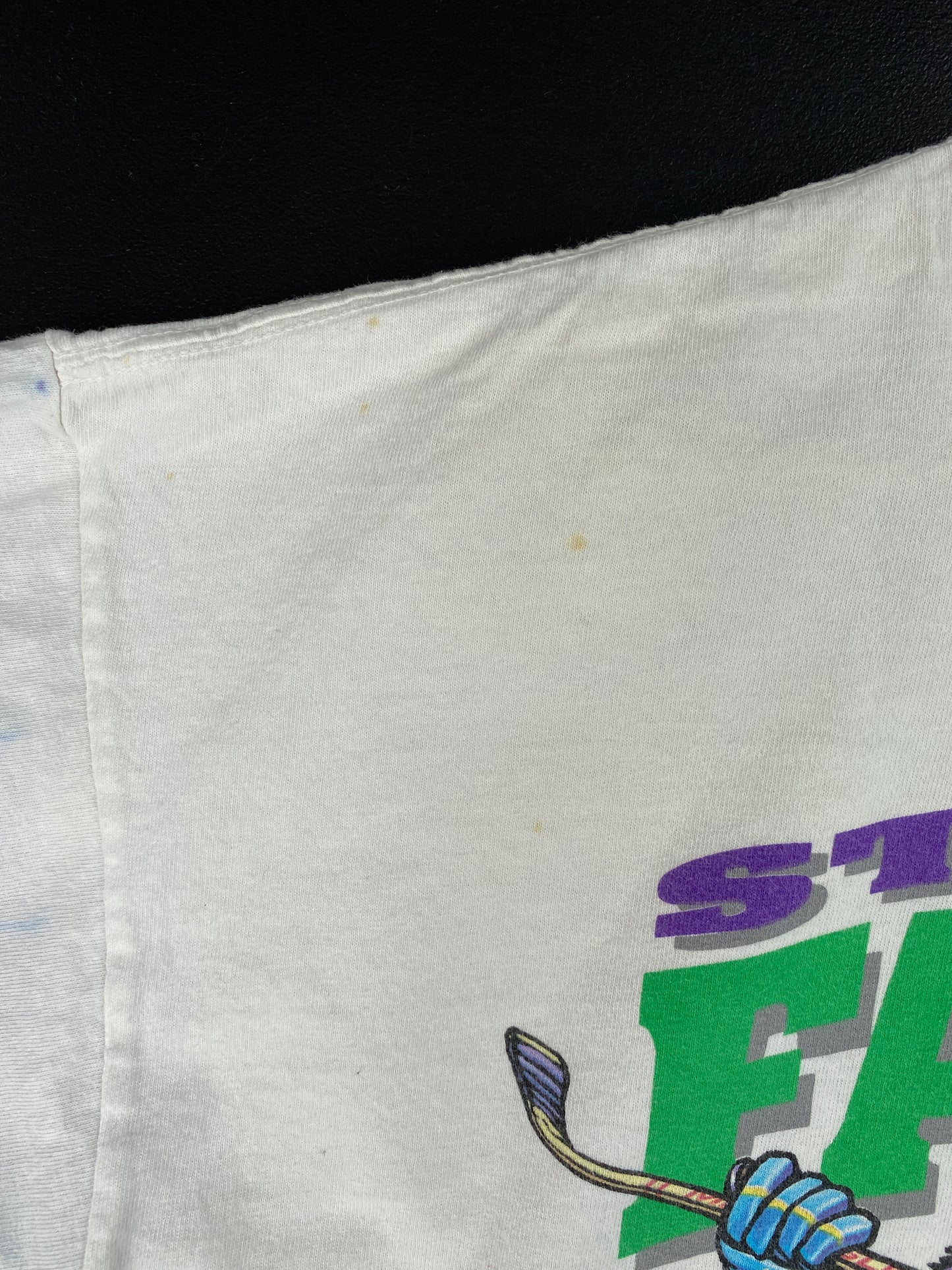 1994 LIQUID BLUE x GRATEFUL DEAD STEAL YOUR FACEOFF TIE-DYE Size XL Vintage Music T-shirt / A6675