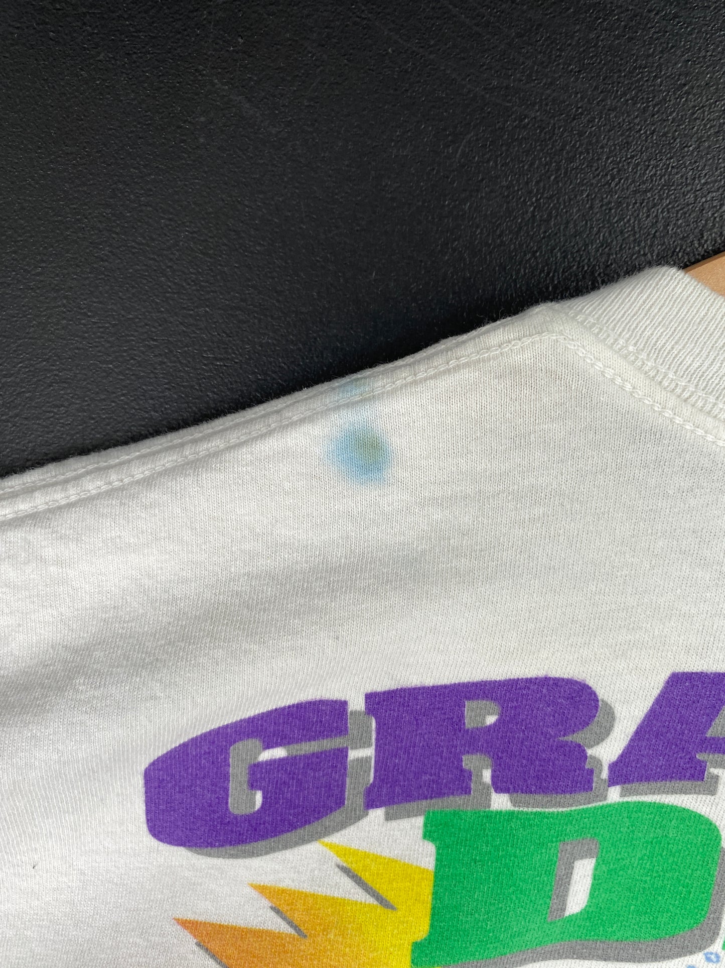 1994 LIQUID BLUE x GRATEFUL DEAD STEAL YOUR FACEOFF TIE-DYE Size XL Vintage Music T-shirt / A6675