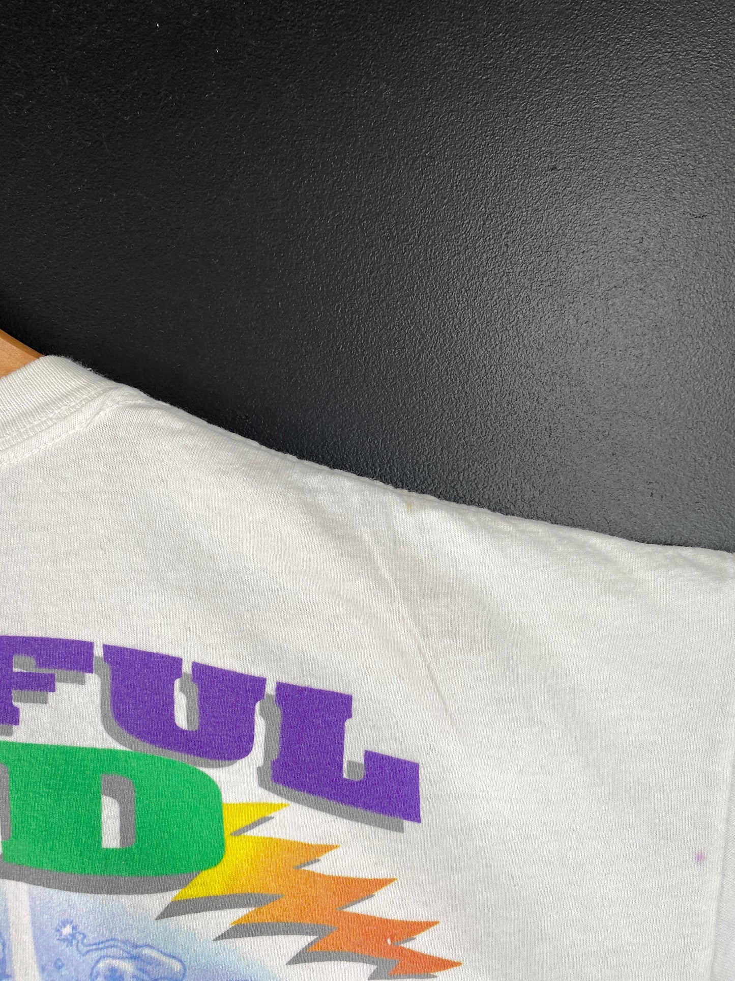 1994 LIQUID BLUE x GRATEFUL DEAD STEAL YOUR FACEOFF TIE-DYE Size XL Vintage Music T-shirt / A6675