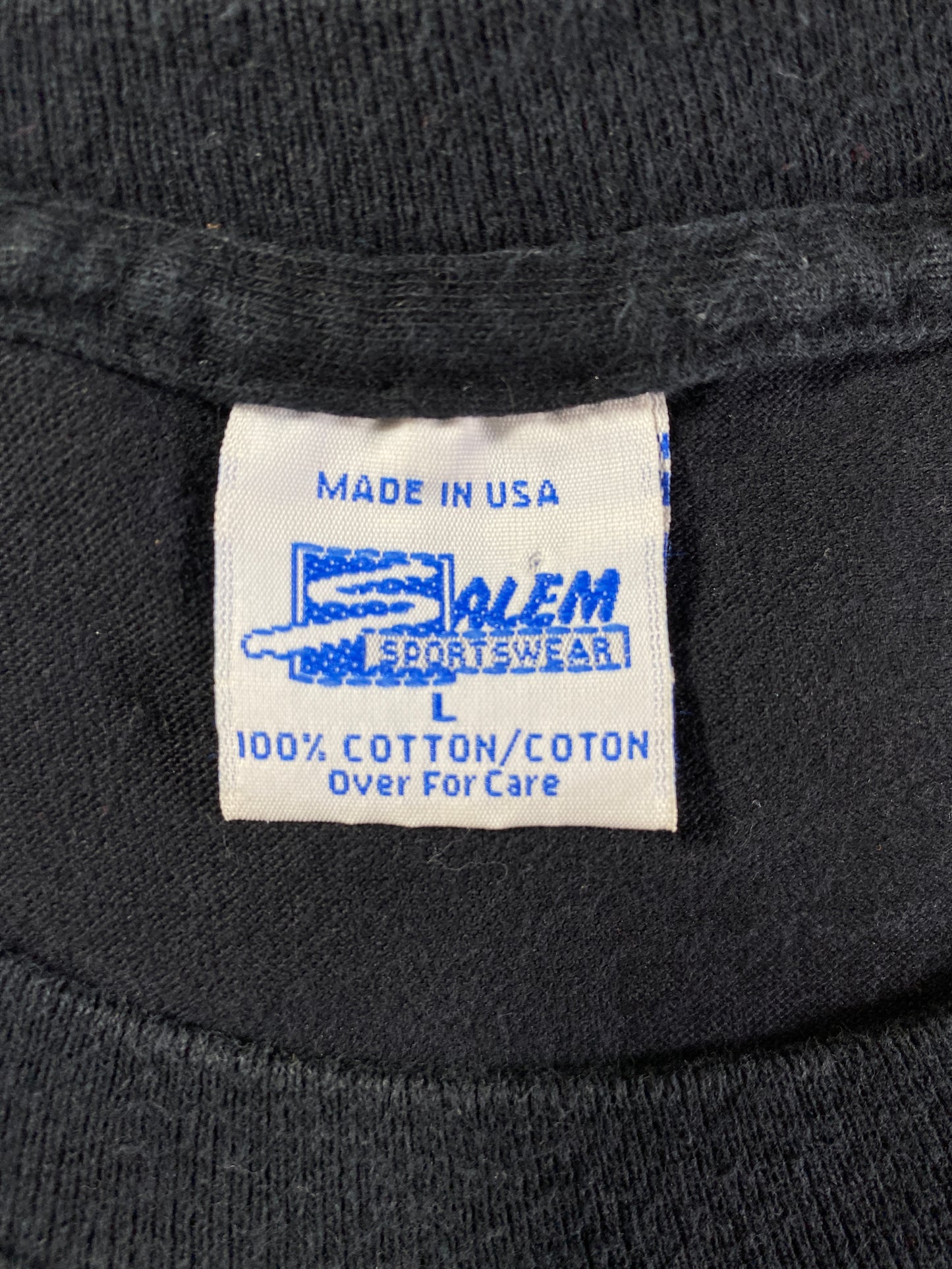 1990 SALEM x BOSTON BRUINS Made in USA Size L Vintage NHL T-shirt / A6674