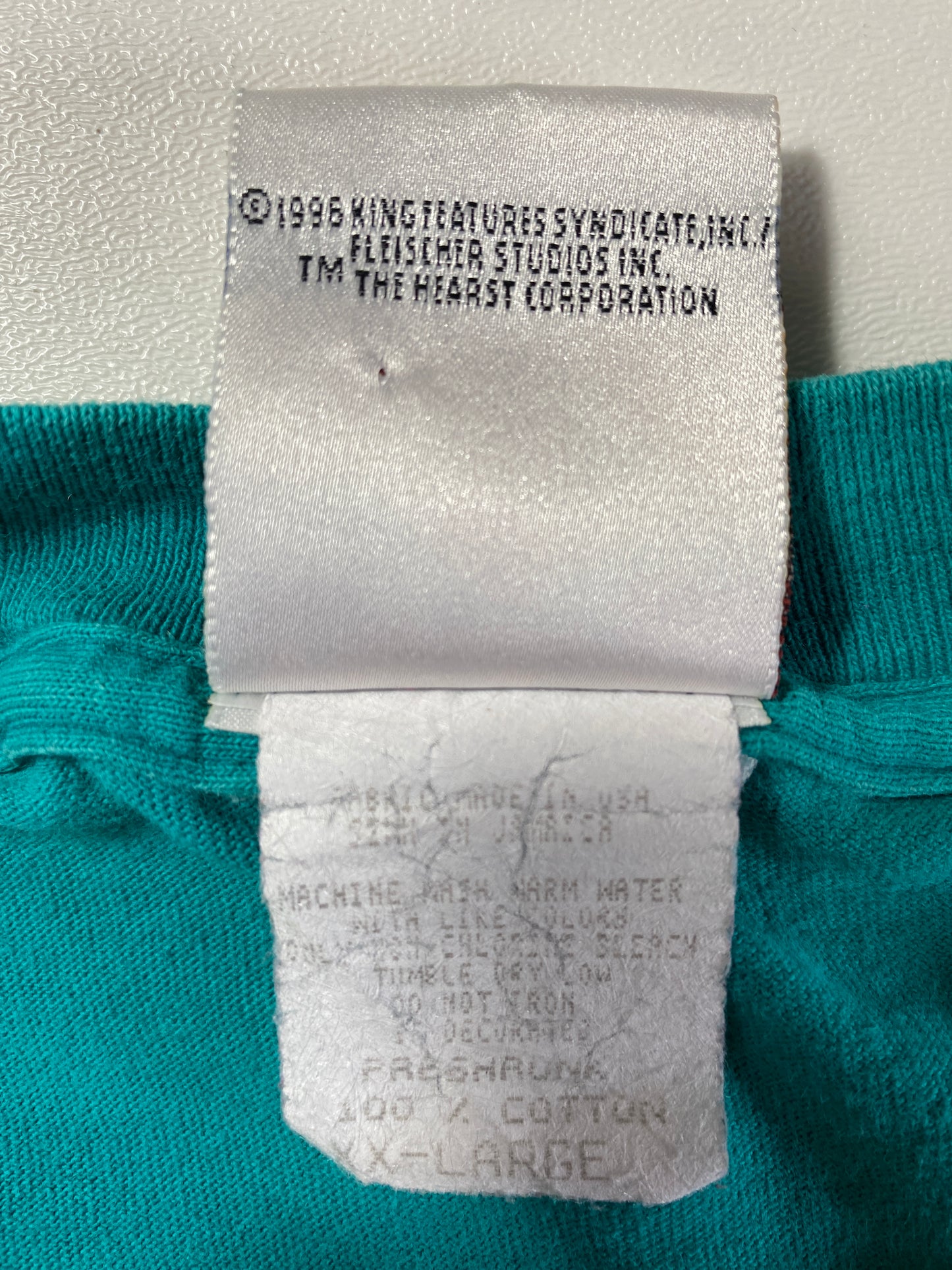 1995 BETTY BOOP Size XXL Vintage T-shirt / A6673