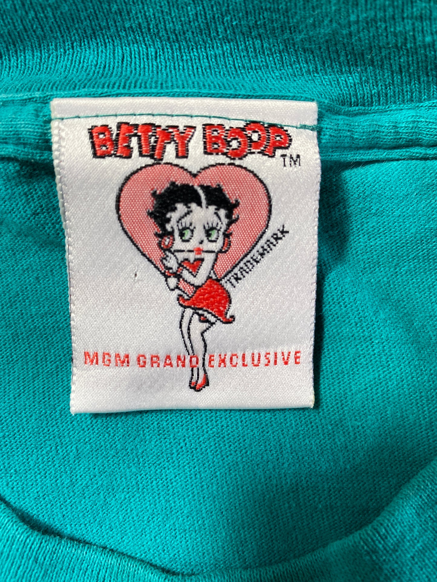 1995 BETTY BOOP Size XXL Vintage T-shirt / A6673