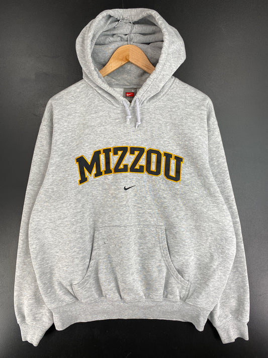 00' NIKE x MIZZOU Size M Vintage College Hoodie Sweat shirt / E4040S