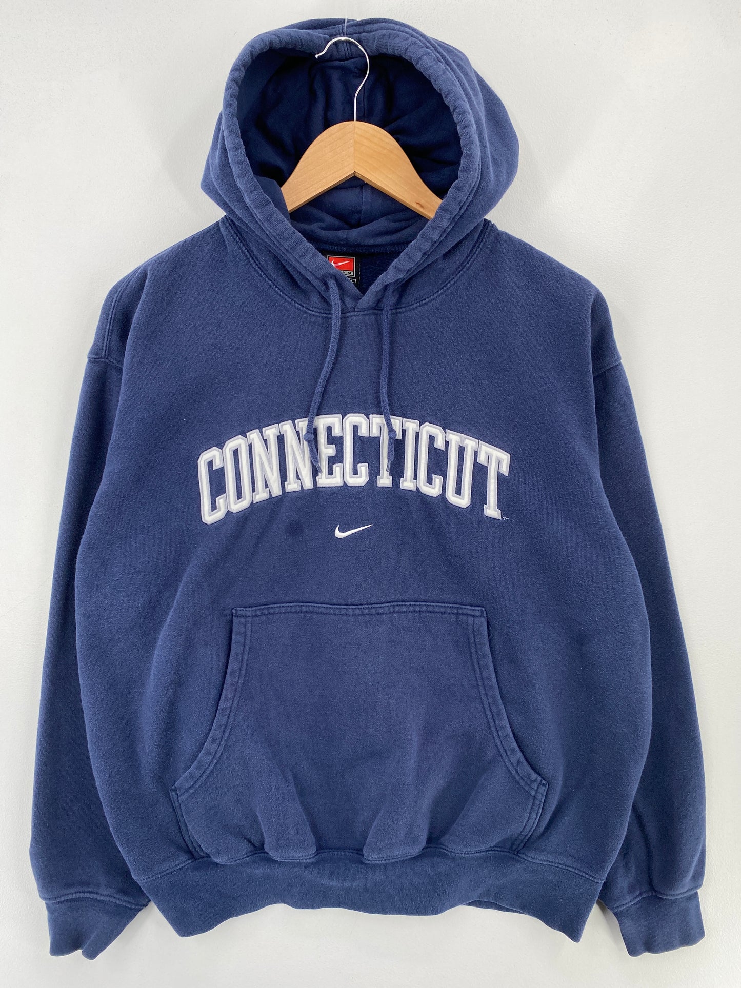 00' NIKE x CONNECTICUT Size M Vintage College Hoodie Sweat shirt / E4043S