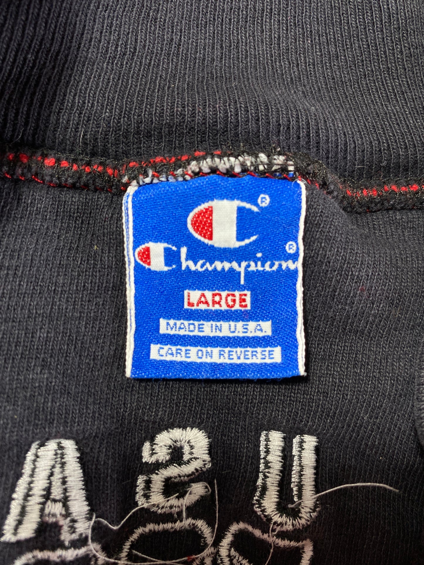 90's CHAMPION OLYMPIC USA Made in USA Size L Vintage Zip-Up Sweat-Shirts / G6881S