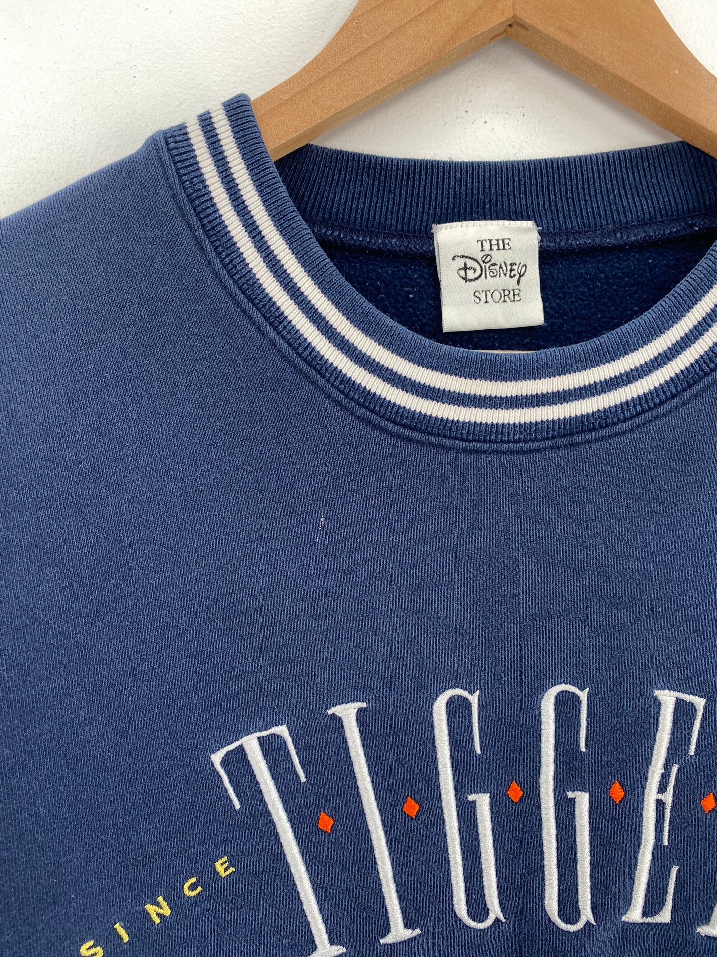 00' DISNEY TIGGER Size No Tag (Approx.XL) Vintage Sweat-Shirt / E1714S