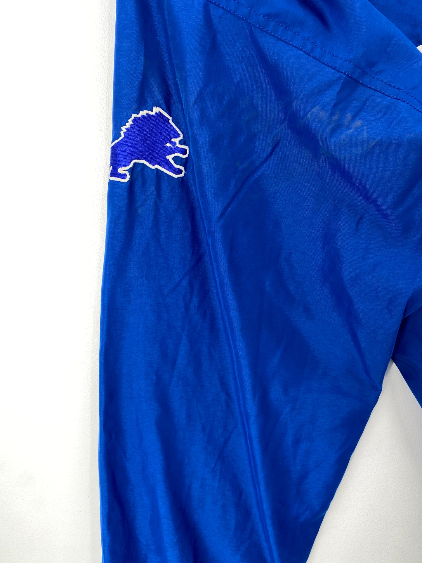 Vintage REEBOK DETROIT LIONS Size XL Vintage NFL Warm-Up Jersey / A6777