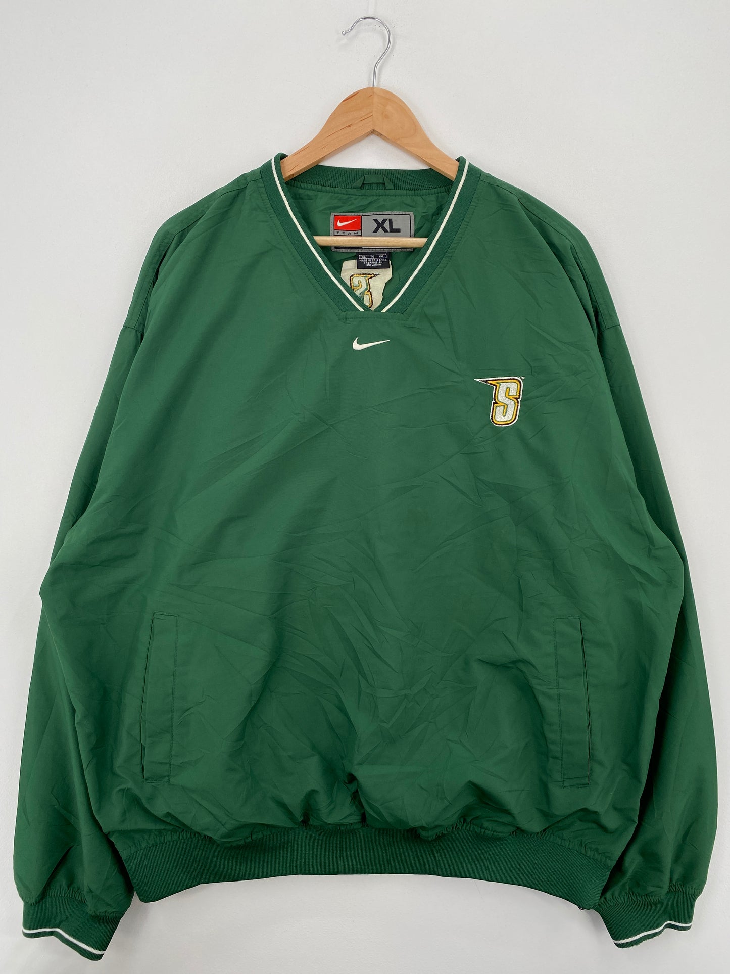 00' NIKE SOUTHEASTERN LOUISIANA Size XL Vintage College Warm-Up Jersey / A6771