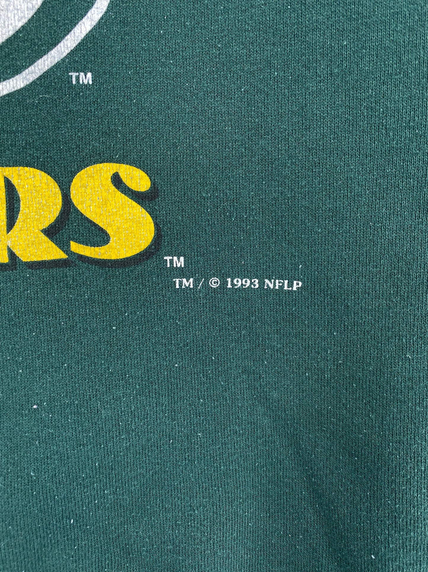 1993 GREEN BAY PACKERS Made in USA Size XL Vintage NFL Sweat-shirt / E5678S
