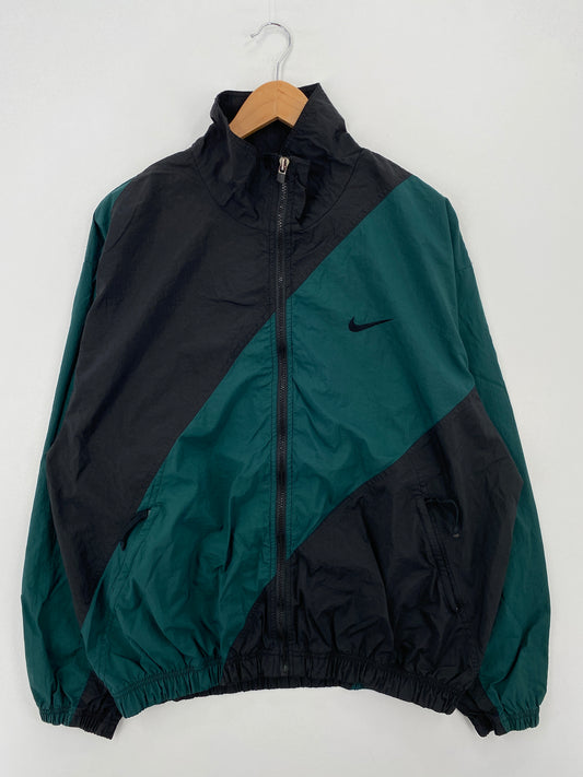 90’s NIKE Size L Vintage Zip-up Nylon Jacket/ A7520