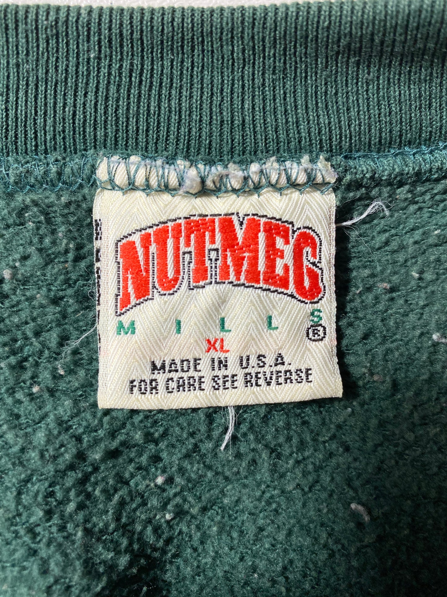 1993 GREEN BAY PACKERS Made in USA Size XL Vintage NFL Sweat-shirt / E5678S