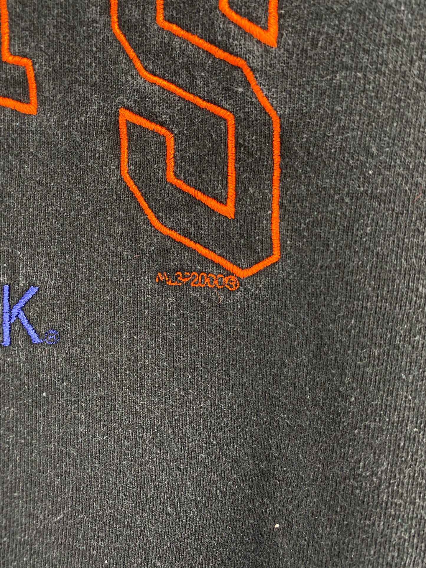 2000 NEW YORK METS Size XXL Vintage NFL Sweat-shirt / A2428