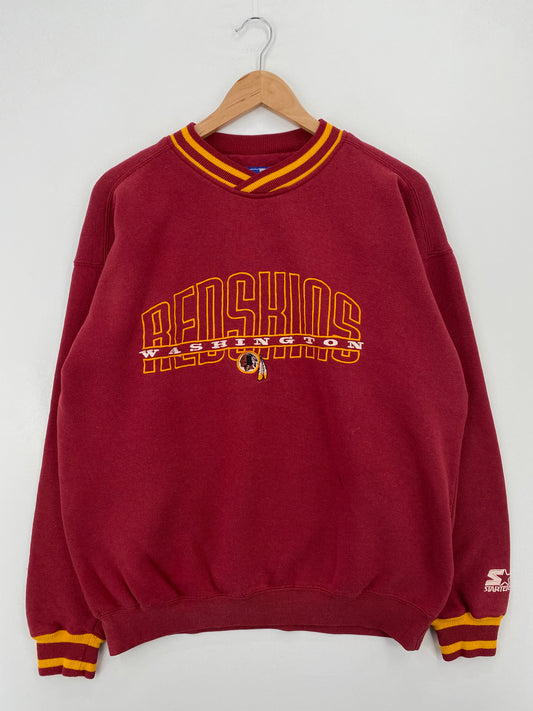90’s STARTER x WASHINGTON REDSKINS Size L NHL Sweat-Shirt / A7556