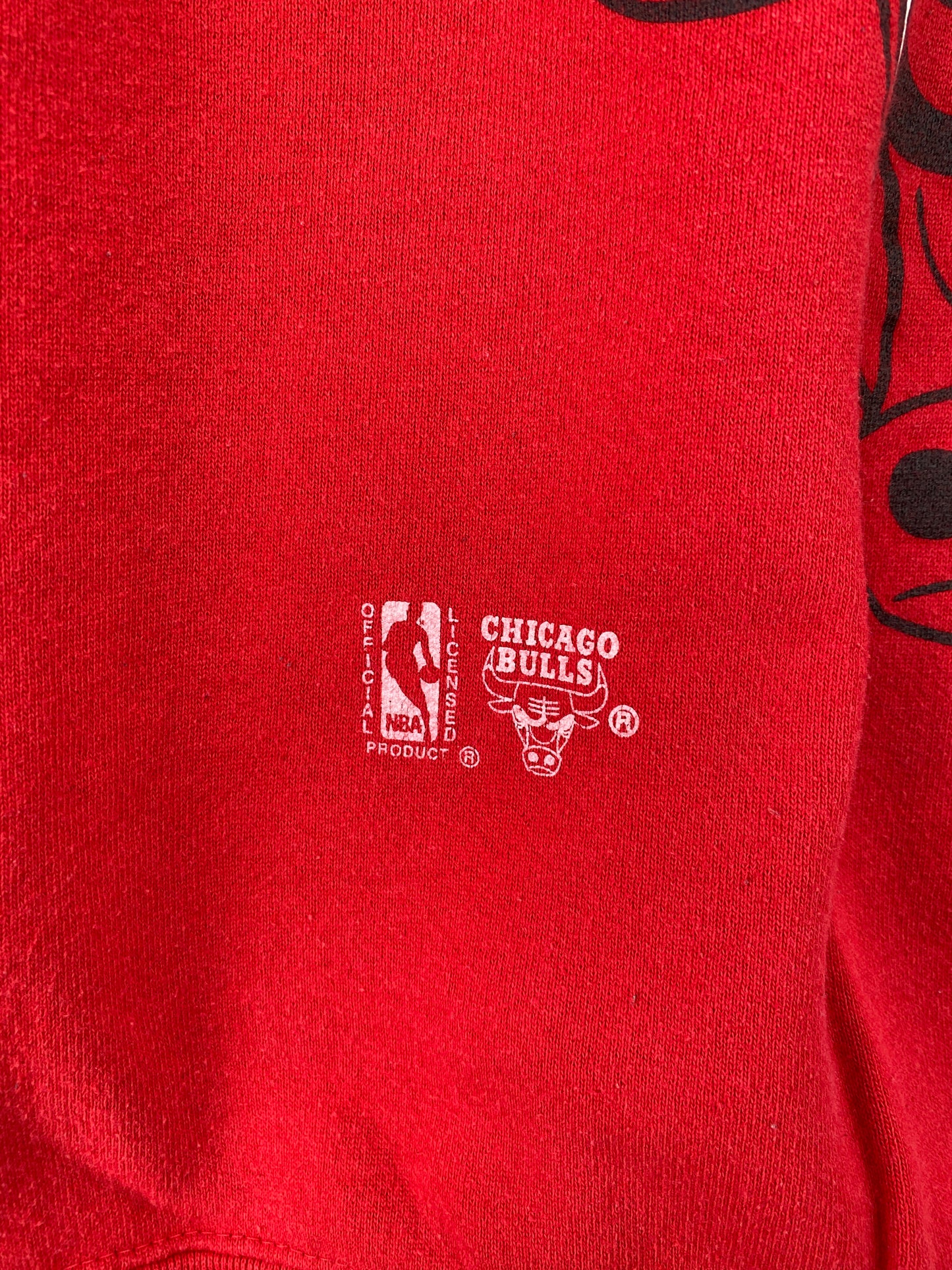 90's CHICAGO BULLS Made in USA Size XL Vintage NBA Sweat-Shirt / A7557