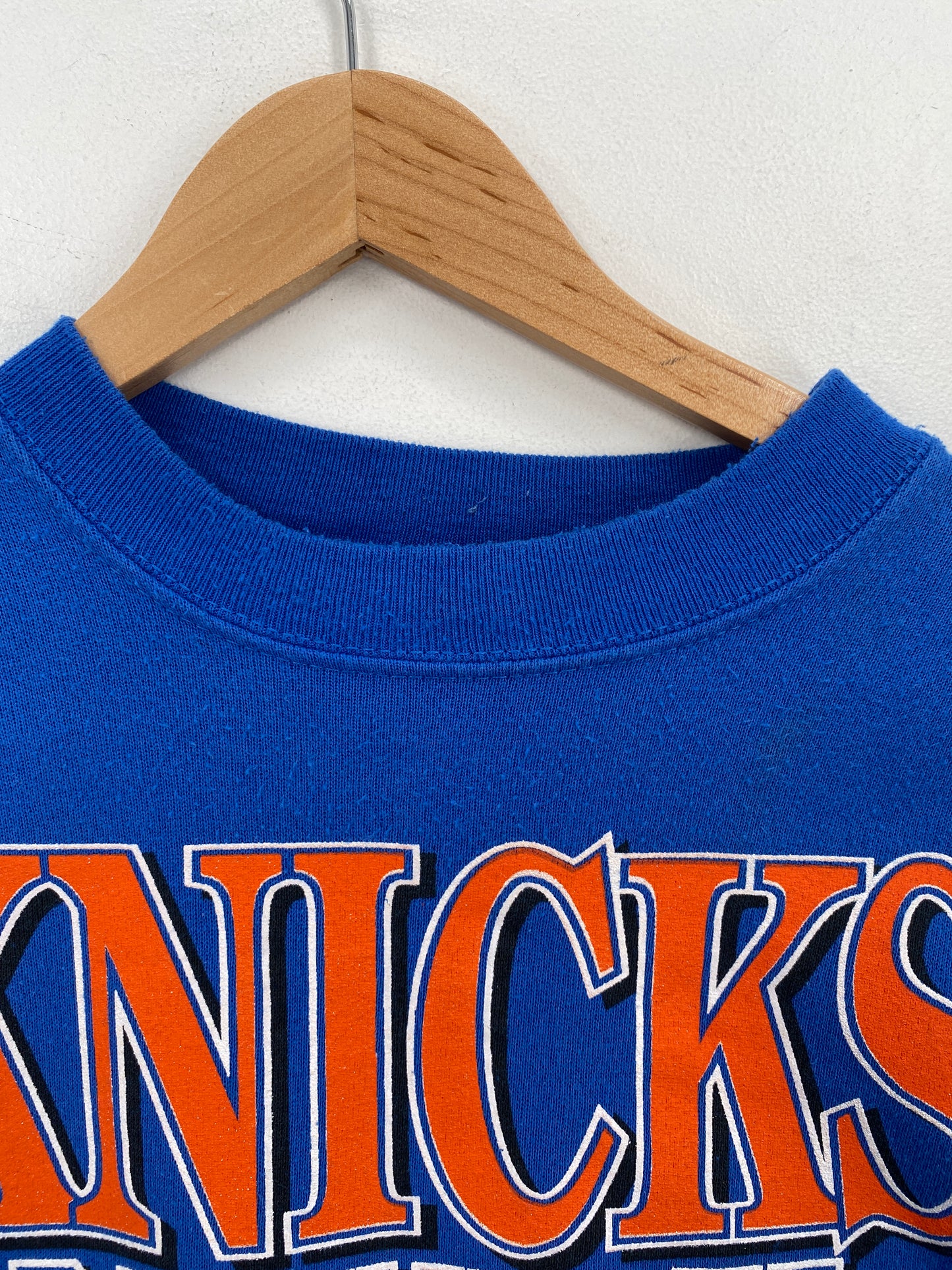 1993 NEW YORK KNICKS Made in USA Size XL Vintage NBA Sweat-Shirt / A7560