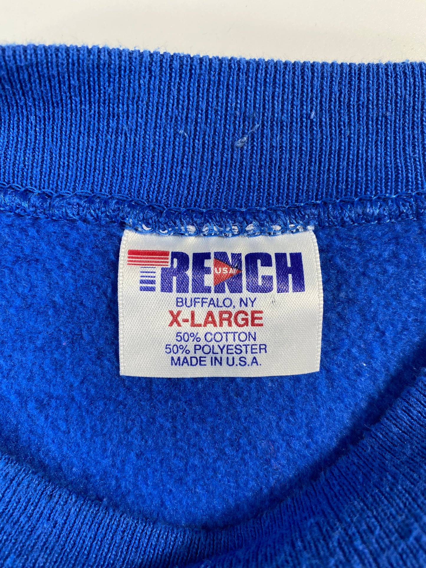 1993 NEW YORK KNICKS Made in USA Size XL Vintage NBA Sweat-Shirt / A7560