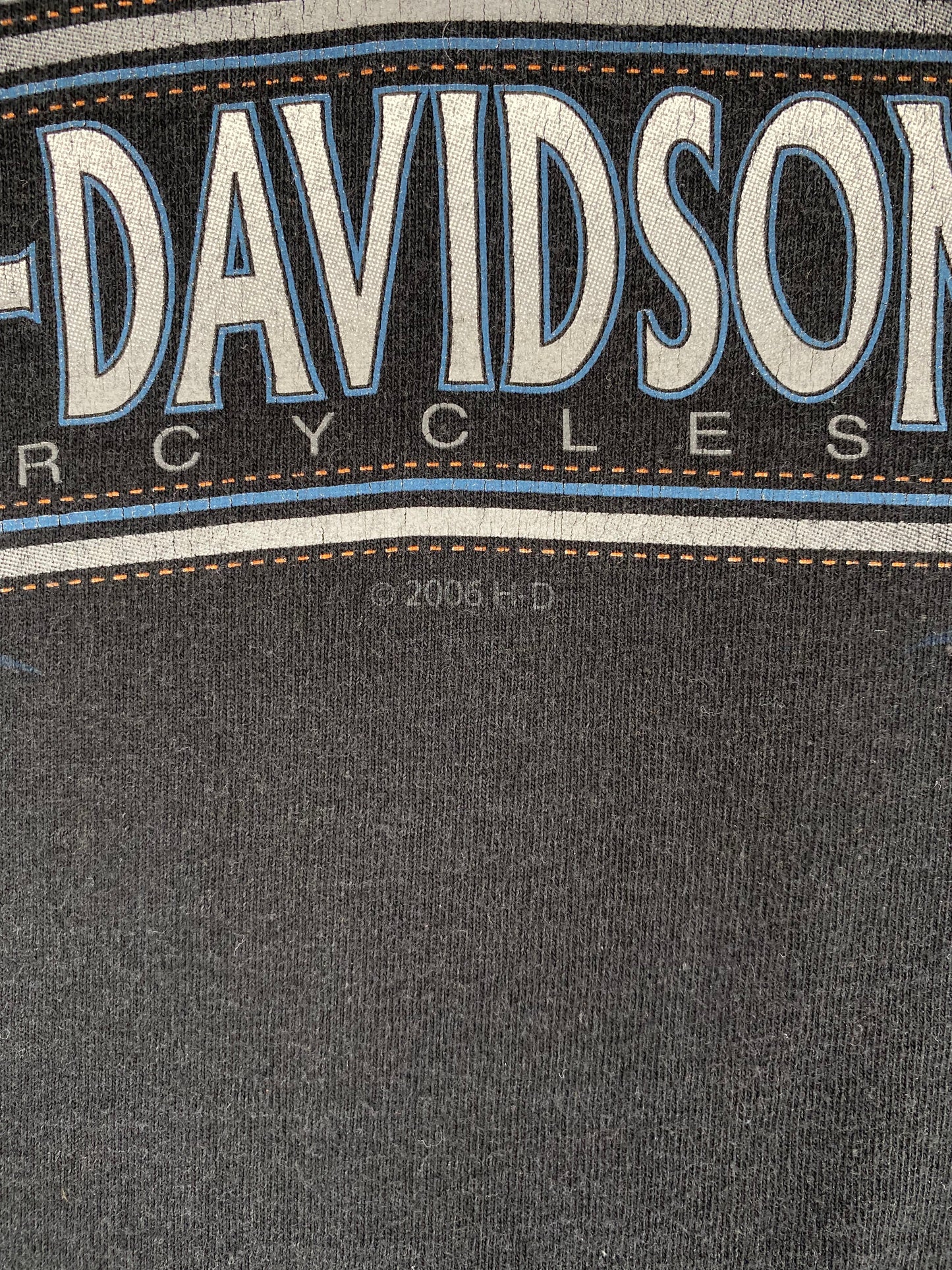 2006 HARLEY DAVIDSON Made in USA Size XL Vintage Long Sleeve T-Shirt / A8600
