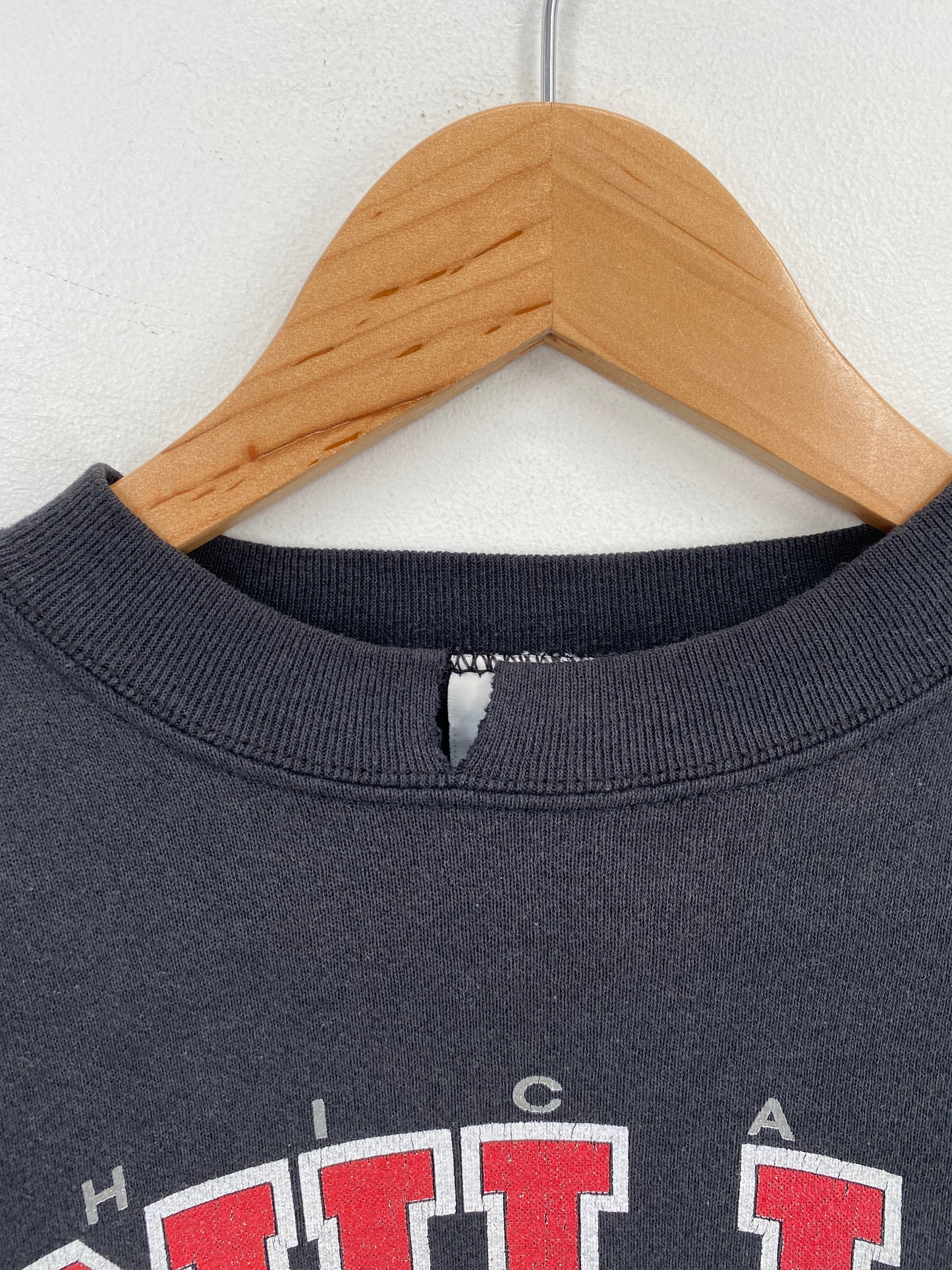 1991 SALEM x CHICAGO BULLS Made in USA Size L Vintage NBA Sweat-Shirt / A7561