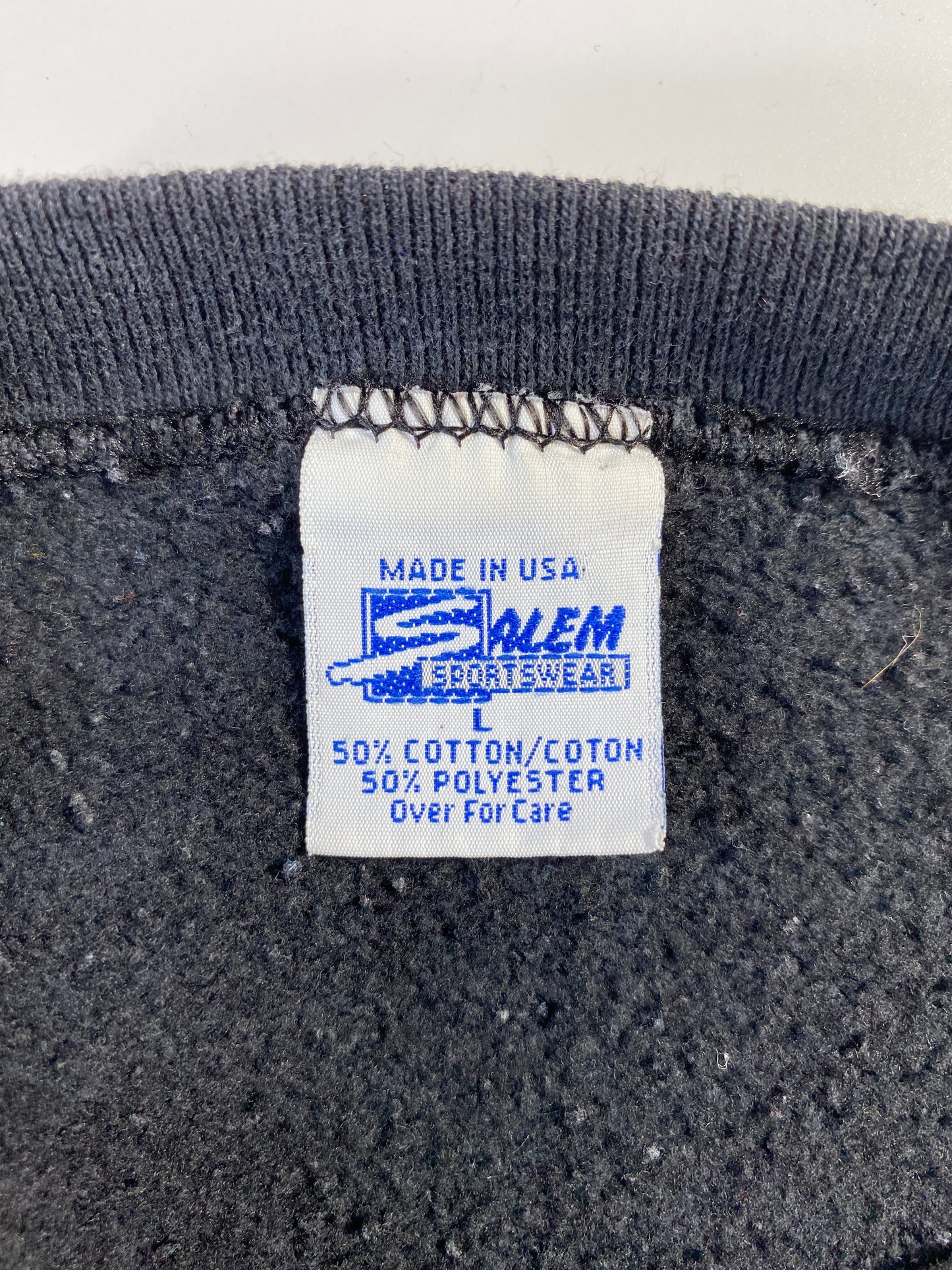 1991 SALEM x CHICAGO BULLS Made in USA Size L Vintage NBA Sweat-Shirt / A7561