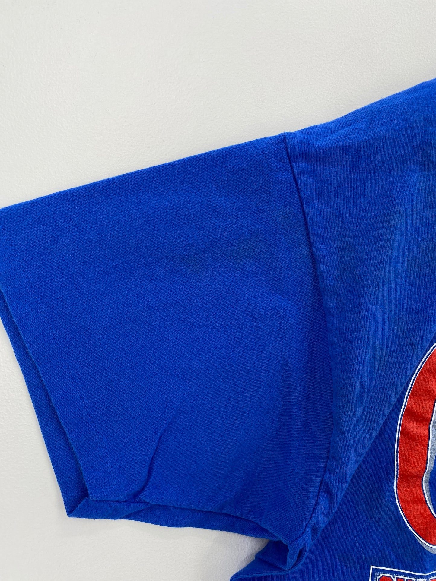 1992 CHICAGO CUBS Size XL Vintage MLB T-Shirt / A7579