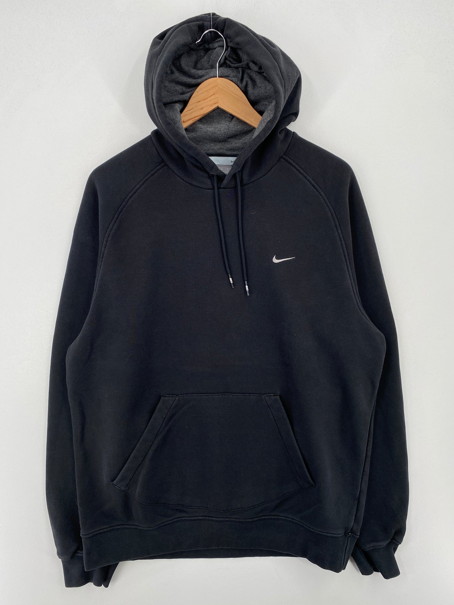 00' NIKE MINI SWOOSH Size L Vintage Hoodie Sweat-Shirt / A7590