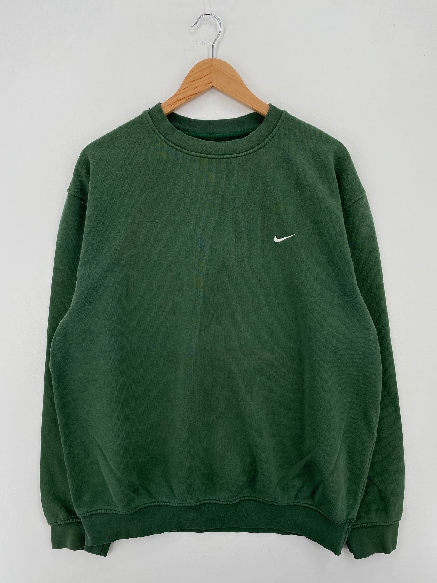 00' NIKE MINI SWOOSH Size L Vintage Sweat-Shirt / A7592
