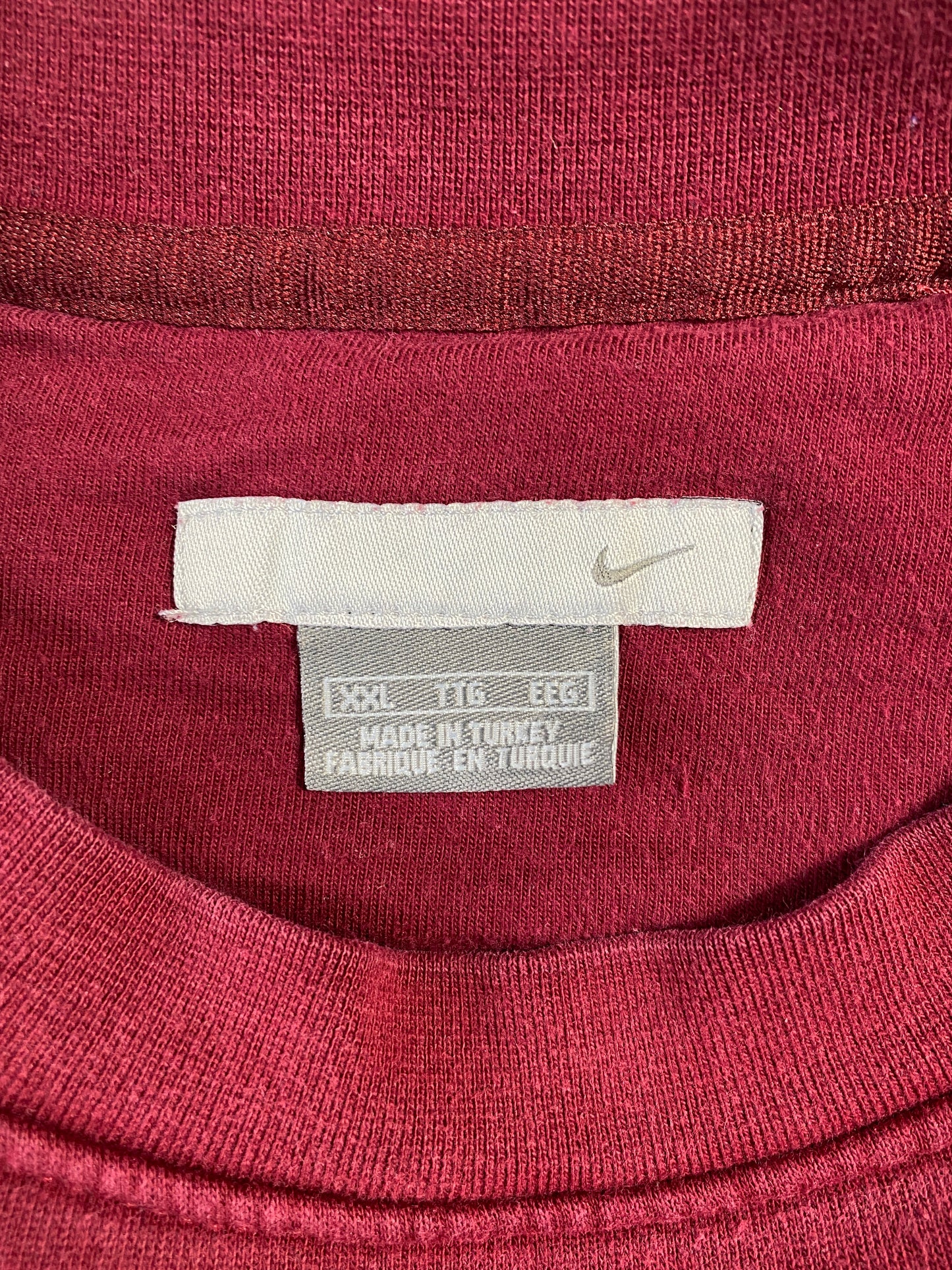 00' NIKE MINI SWOOSH Size XXL Vintage Sweat-Shirt / A7594