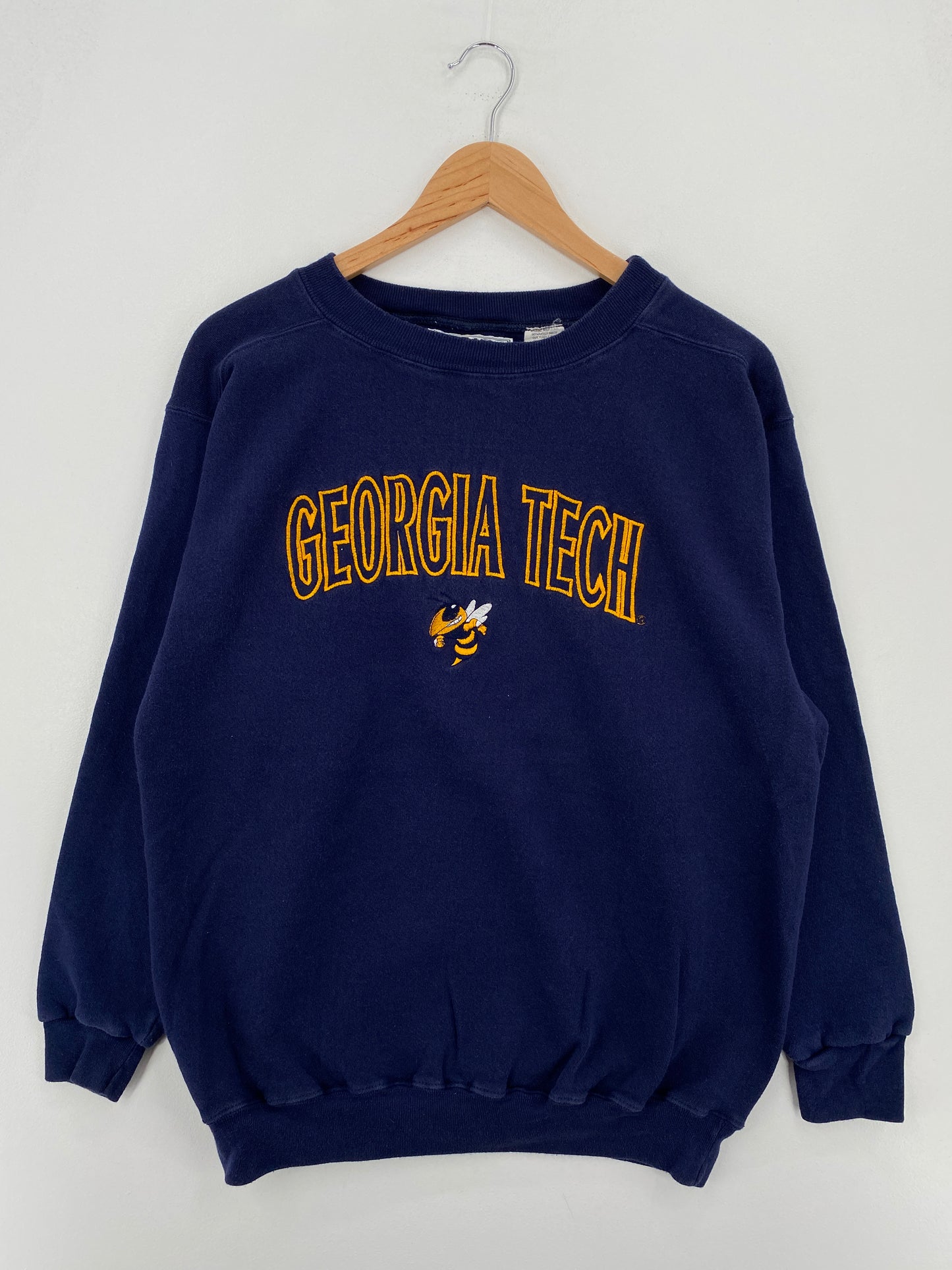 90's GEORGIA TECH Size XL Vintage College Sweat-Shirt / A7838