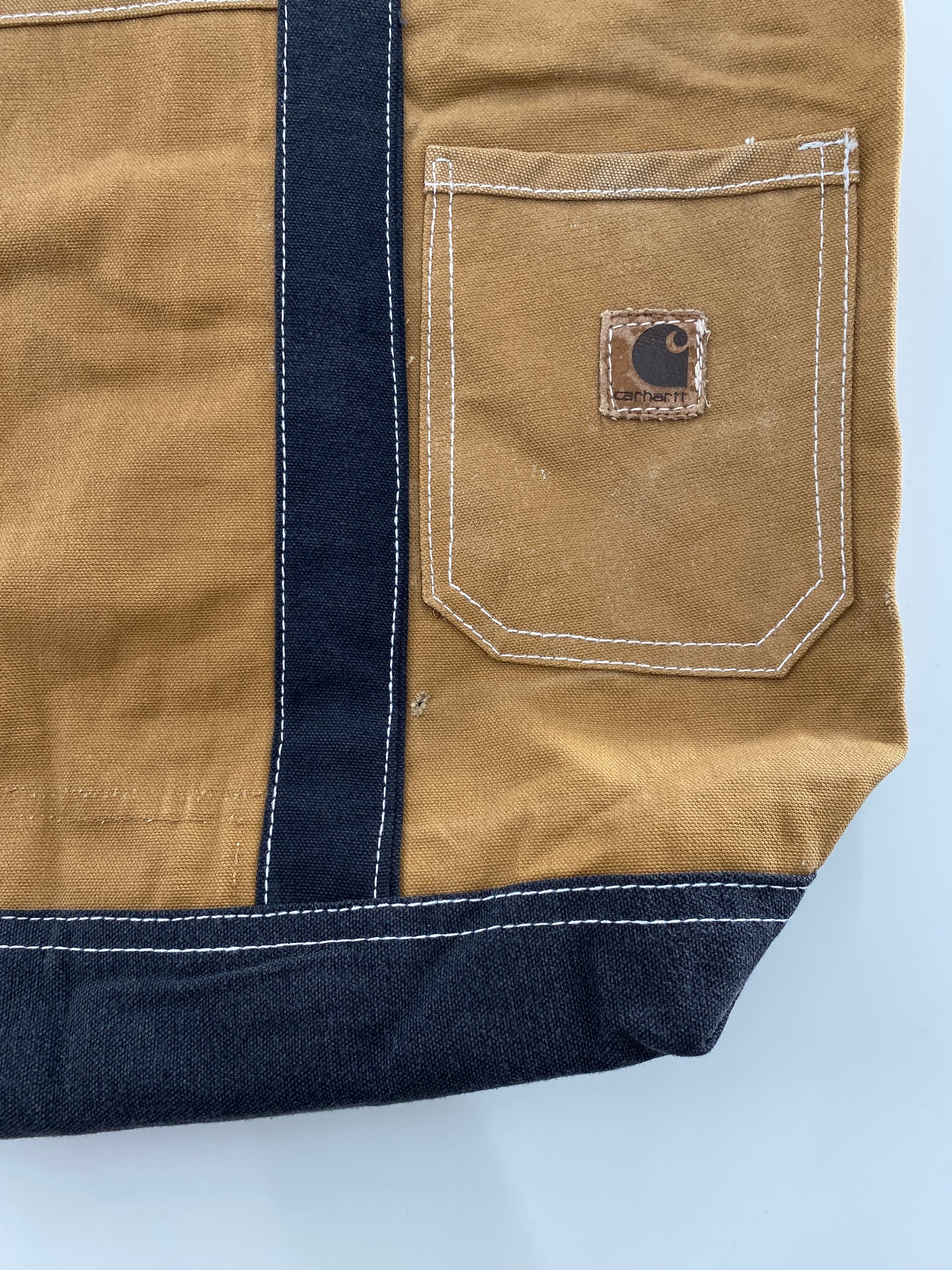 .Vintage Remake CARHARTT Duck Tote-Bag / A7852